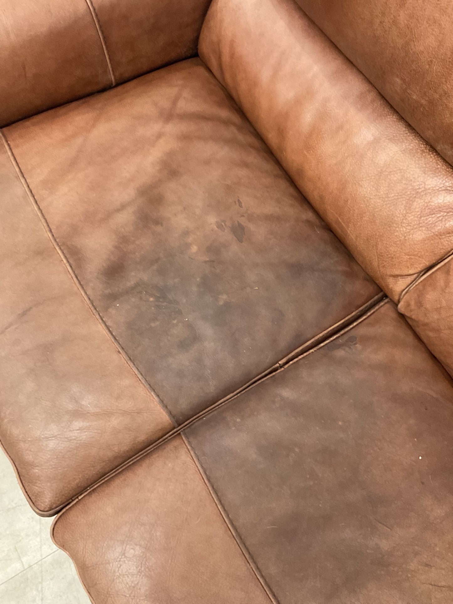 Soft Line Leather Sofa
