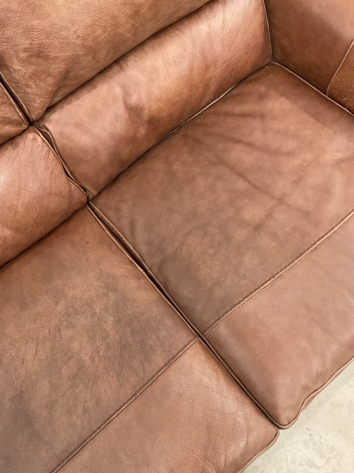 Soft Line Leather Sofa