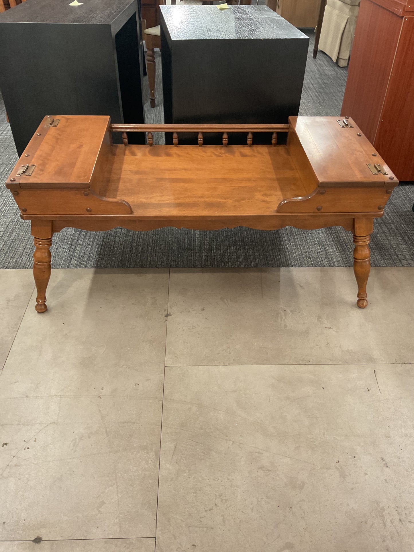 Ethan Allen Nutmeg Coffee Table