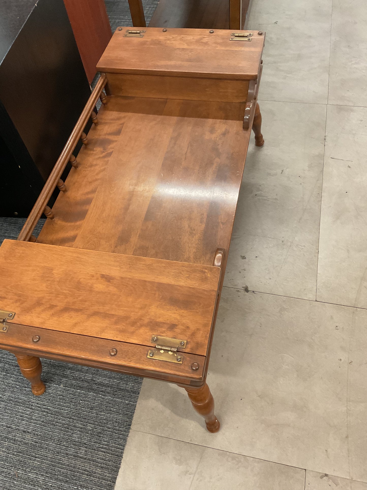 Ethan Allen Nutmeg Coffee Table