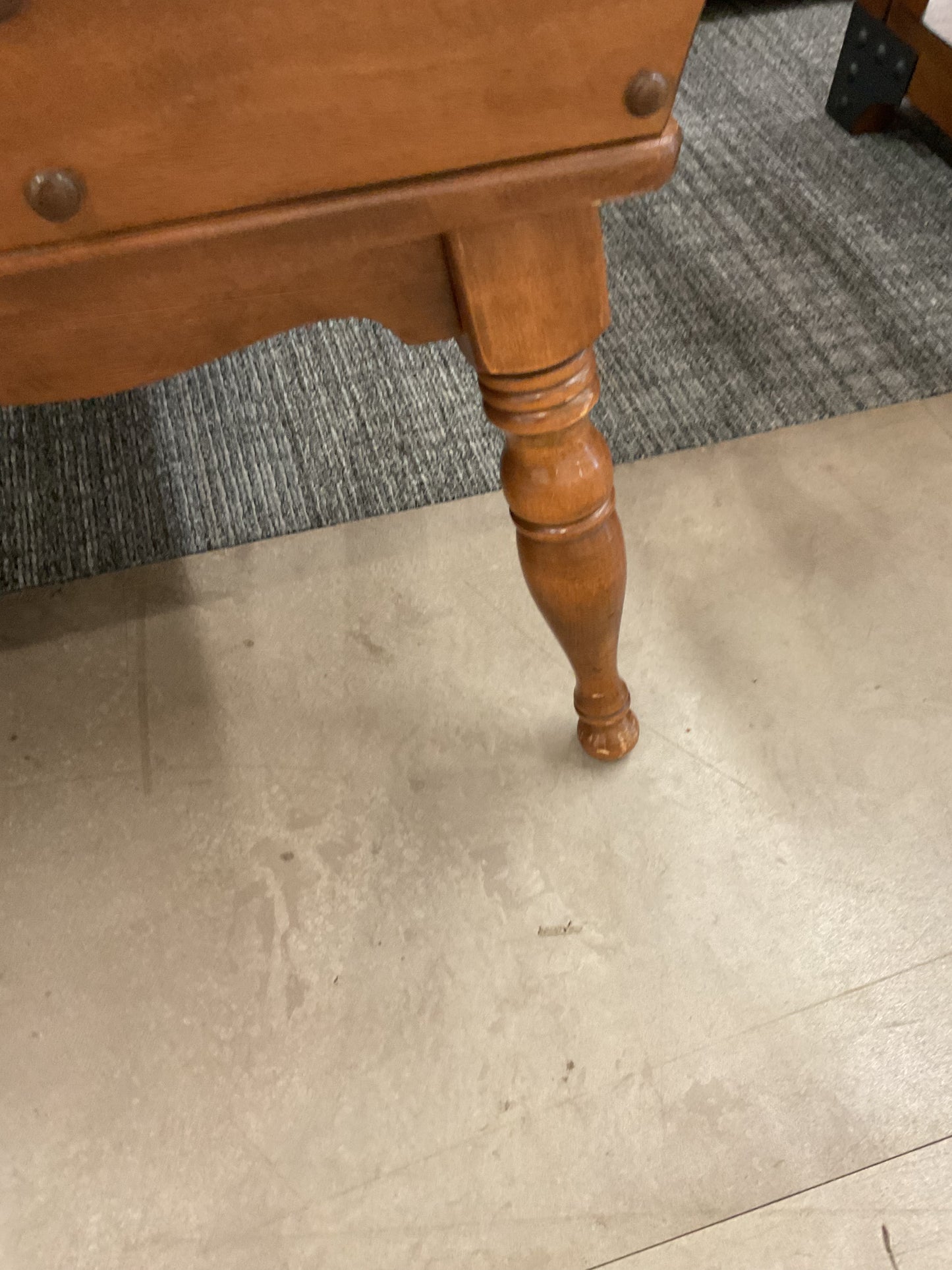 Ethan Allen Nutmeg Coffee Table