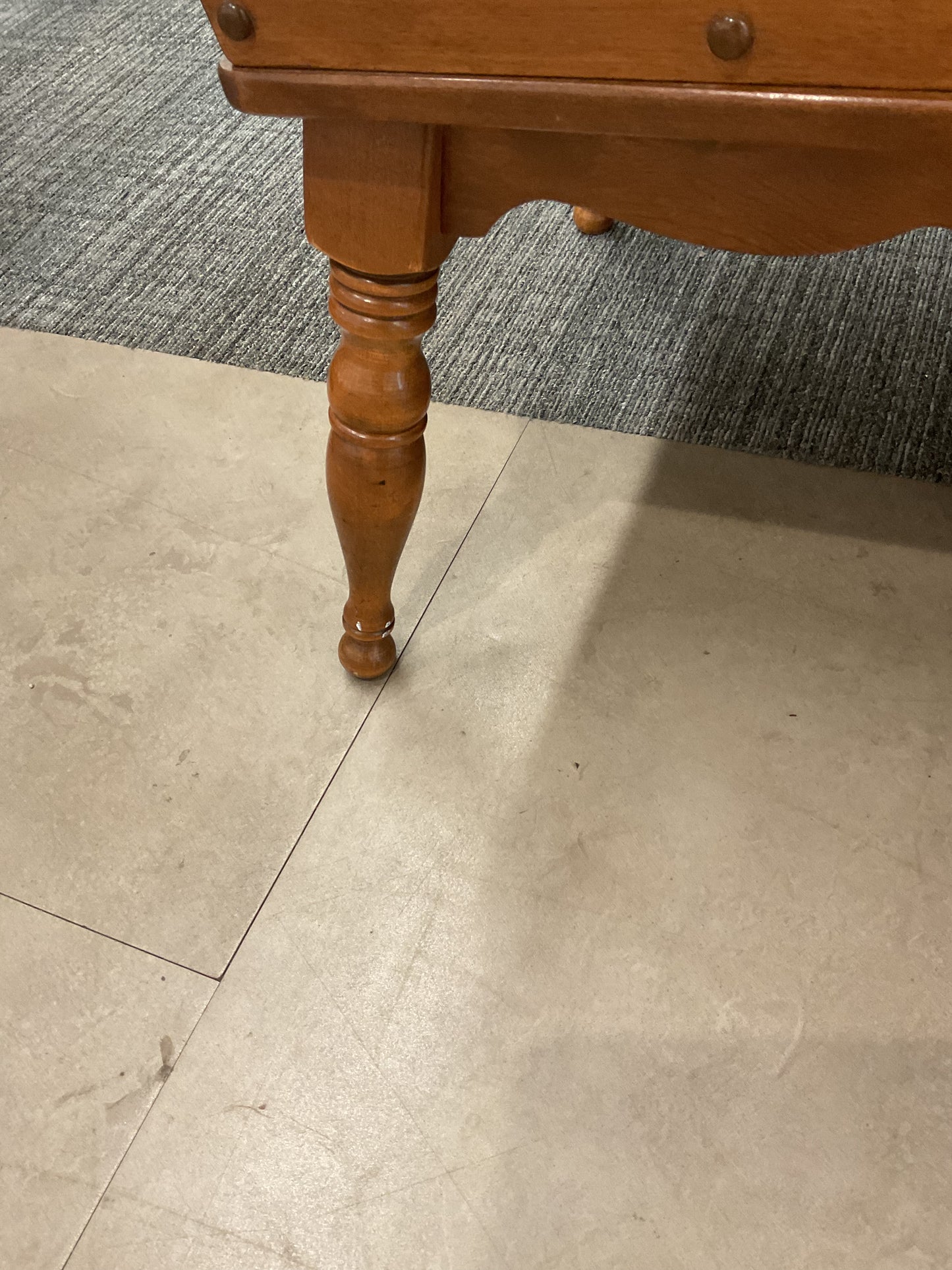 Ethan Allen Nutmeg Coffee Table