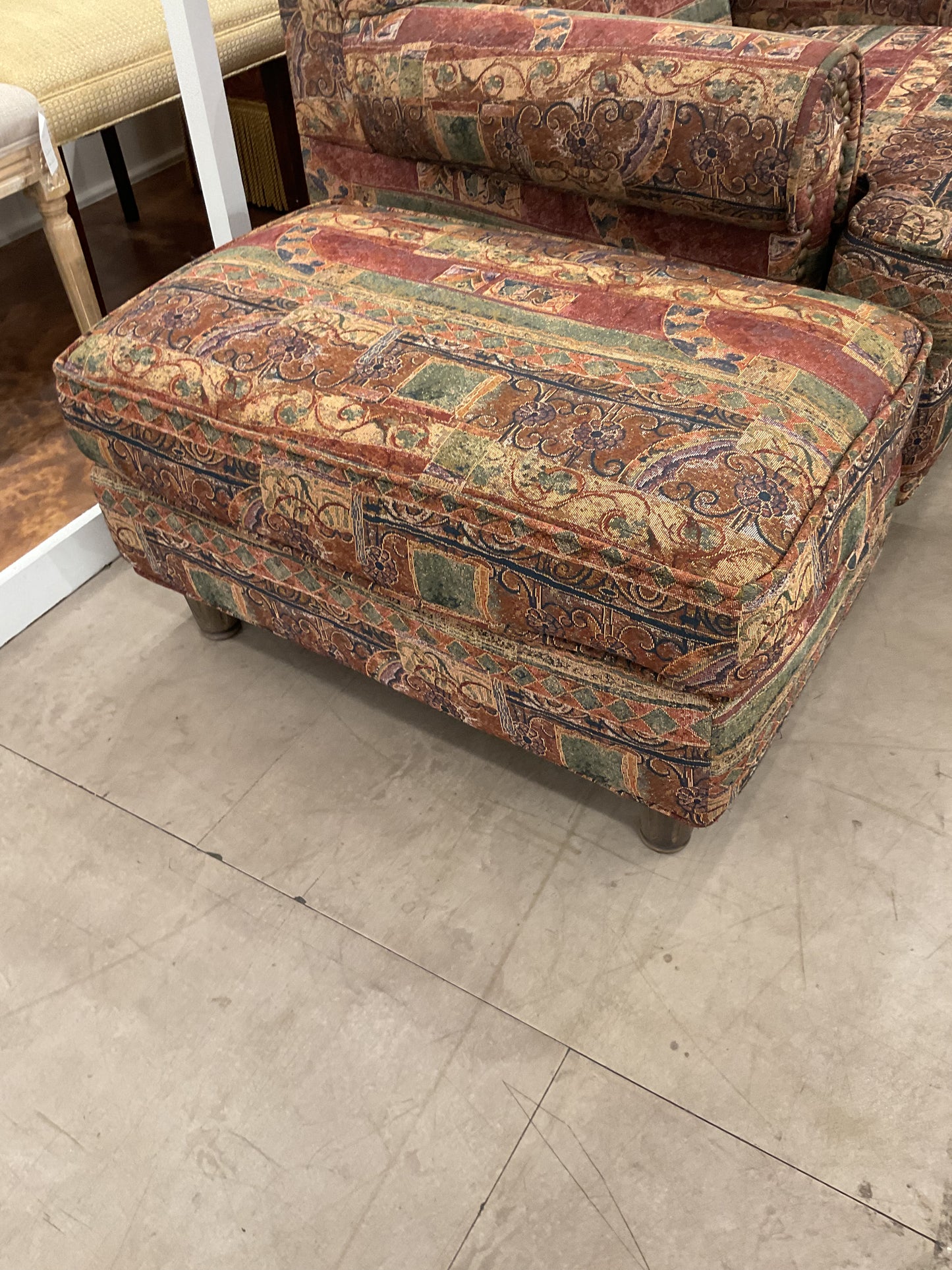 Inca Chair & Ottoman