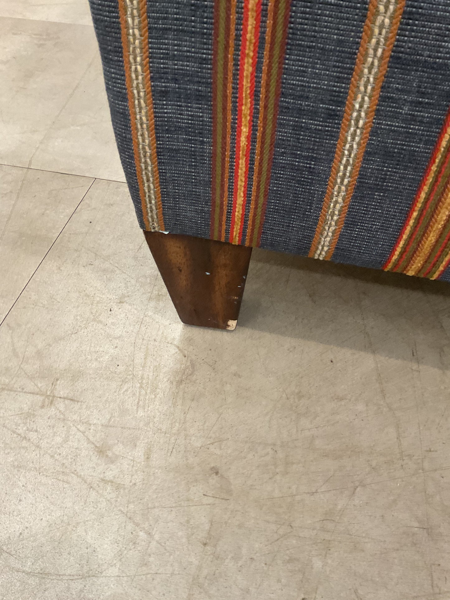 Plaid Flex Steel Sofa