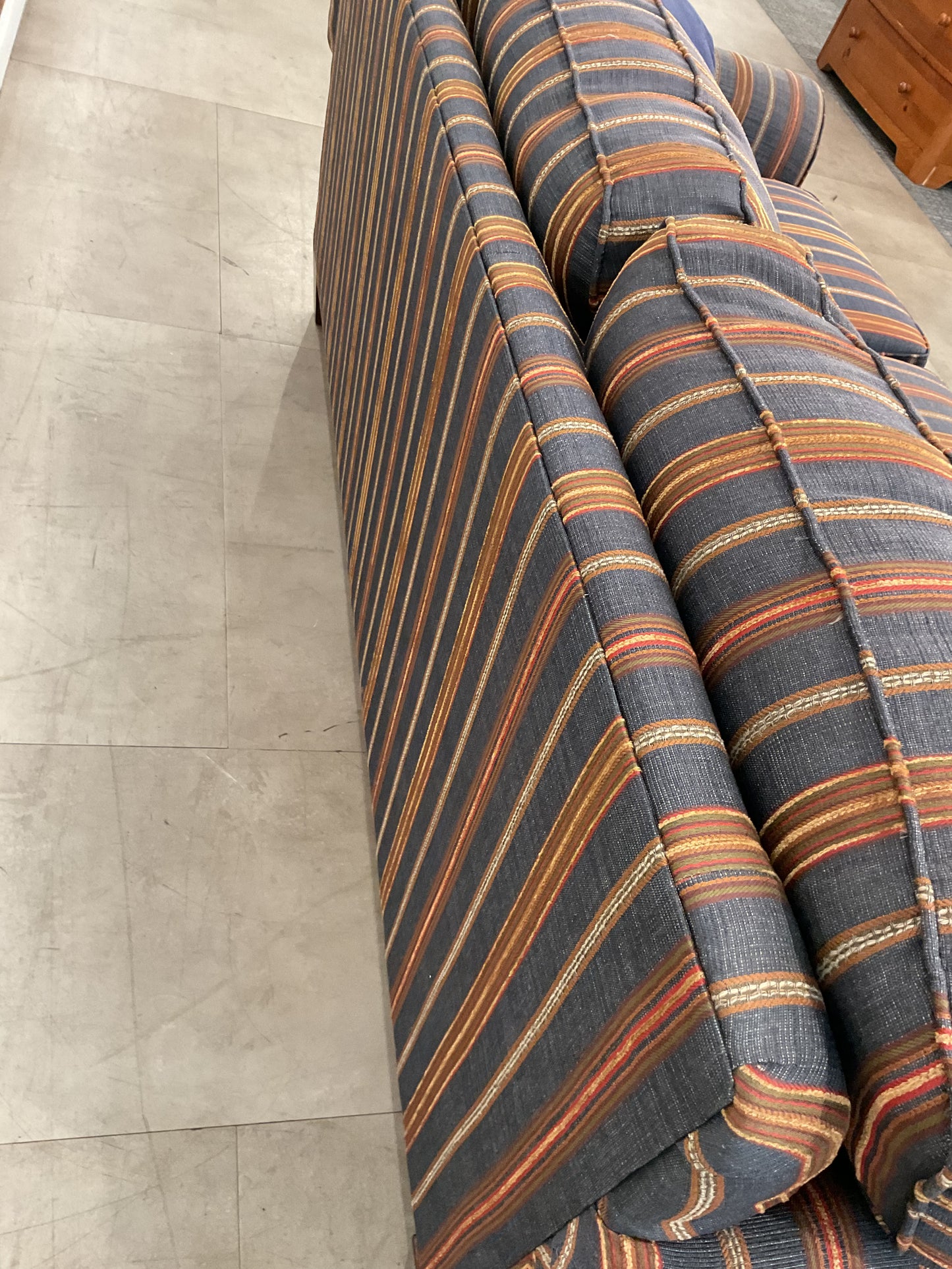 Plaid Flex Steel Sofa