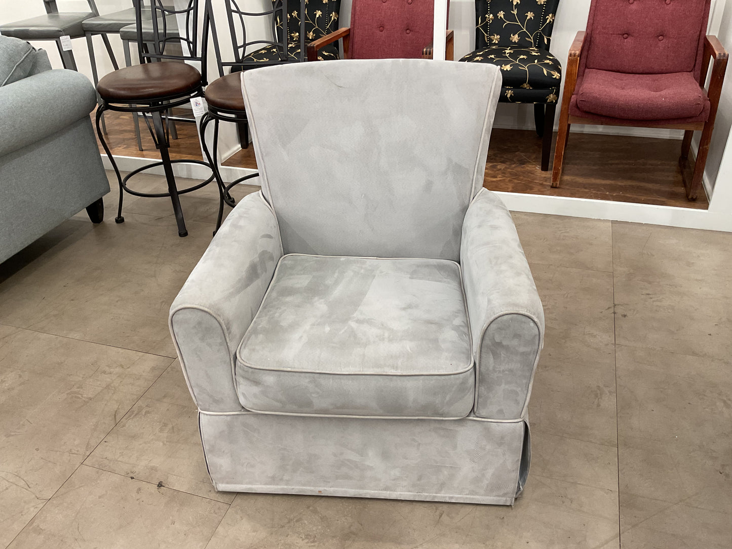 Rocking Cloud Swivel Chair