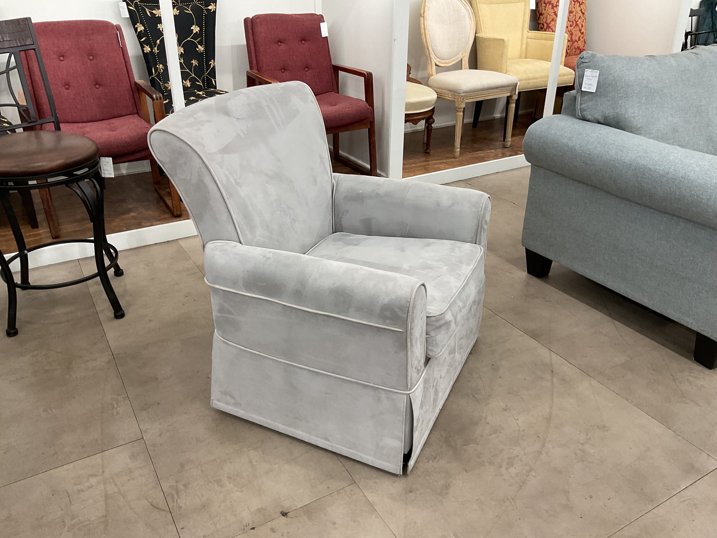 Rocking Cloud Swivel Chair