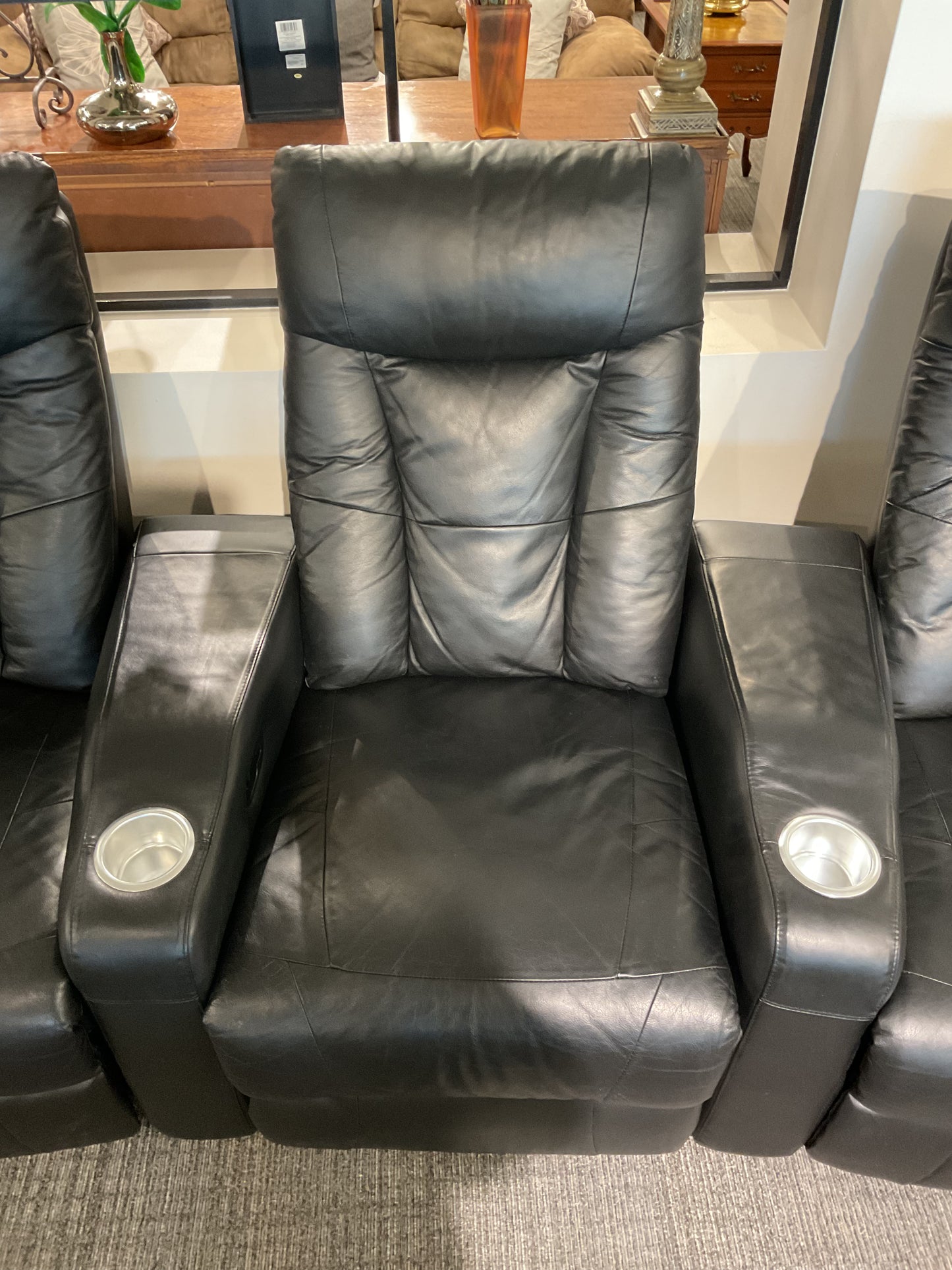 Coaster Company Genuine Leather Pavilion Recliner Set