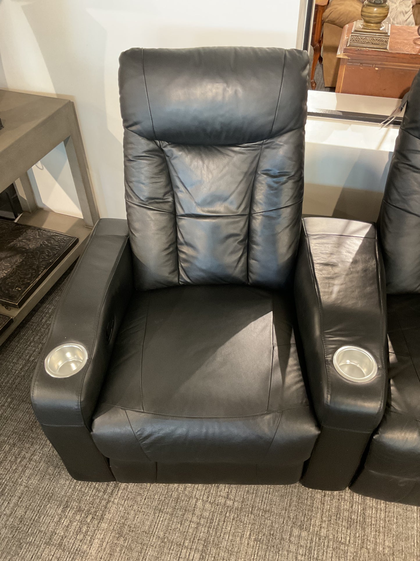 Coaster Company Genuine Leather Pavilion Recliner Set