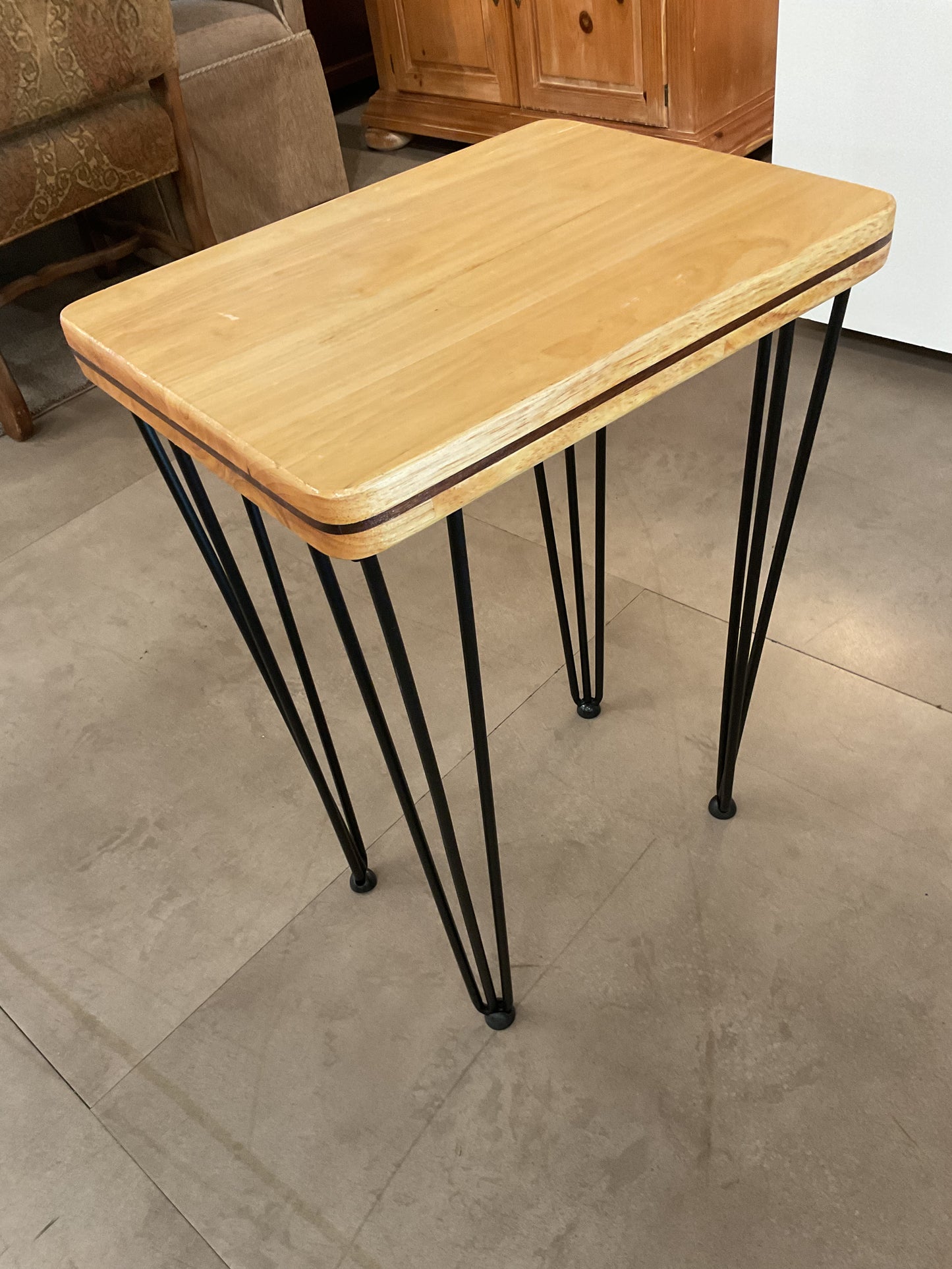 Nobel Wood Side Table #1