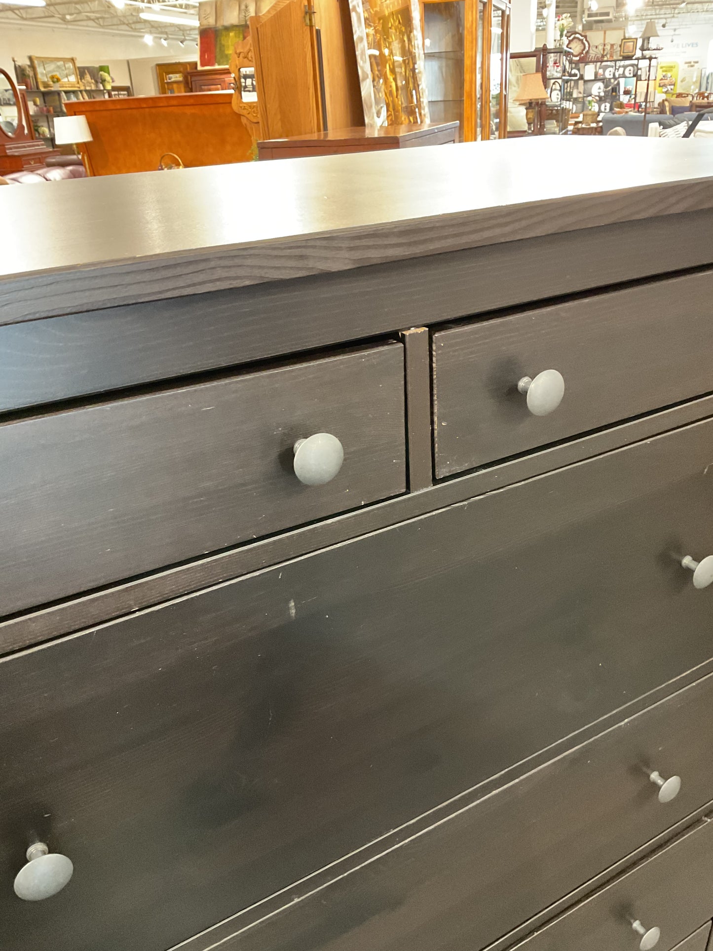 Black Knight Tall Boy Dresser