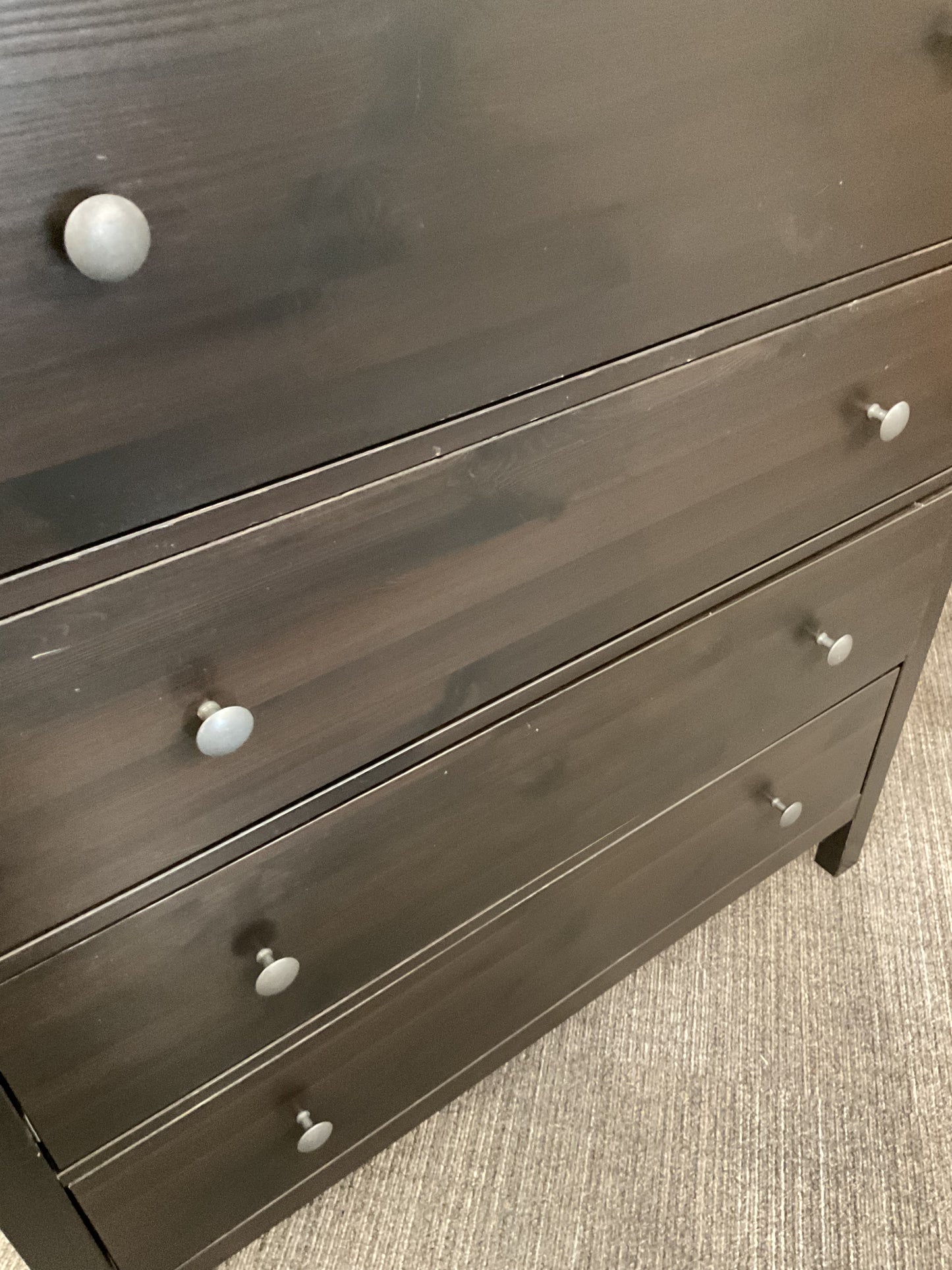 Black Knight Tall Boy Dresser