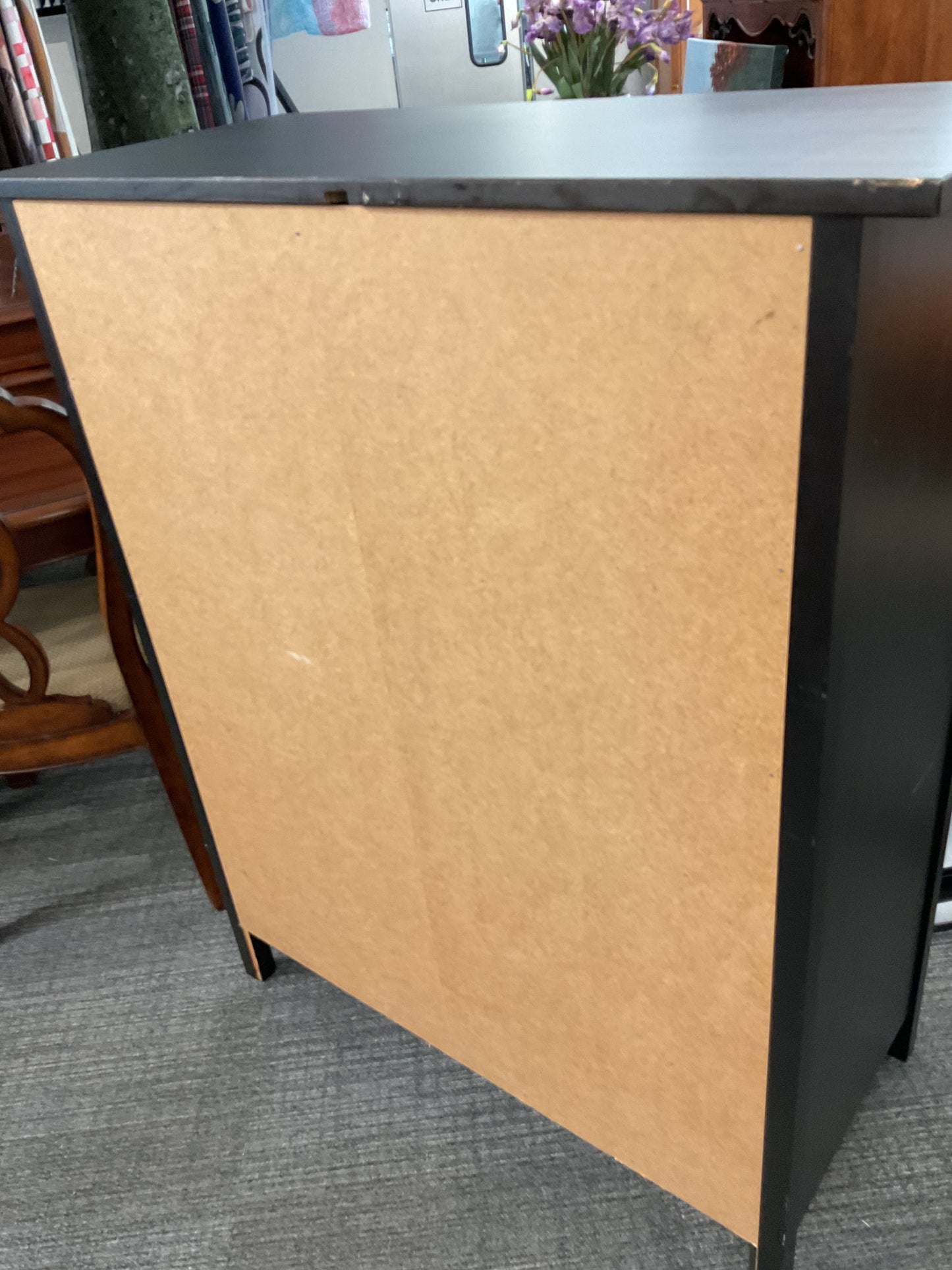 Black Knight Tall Boy Dresser