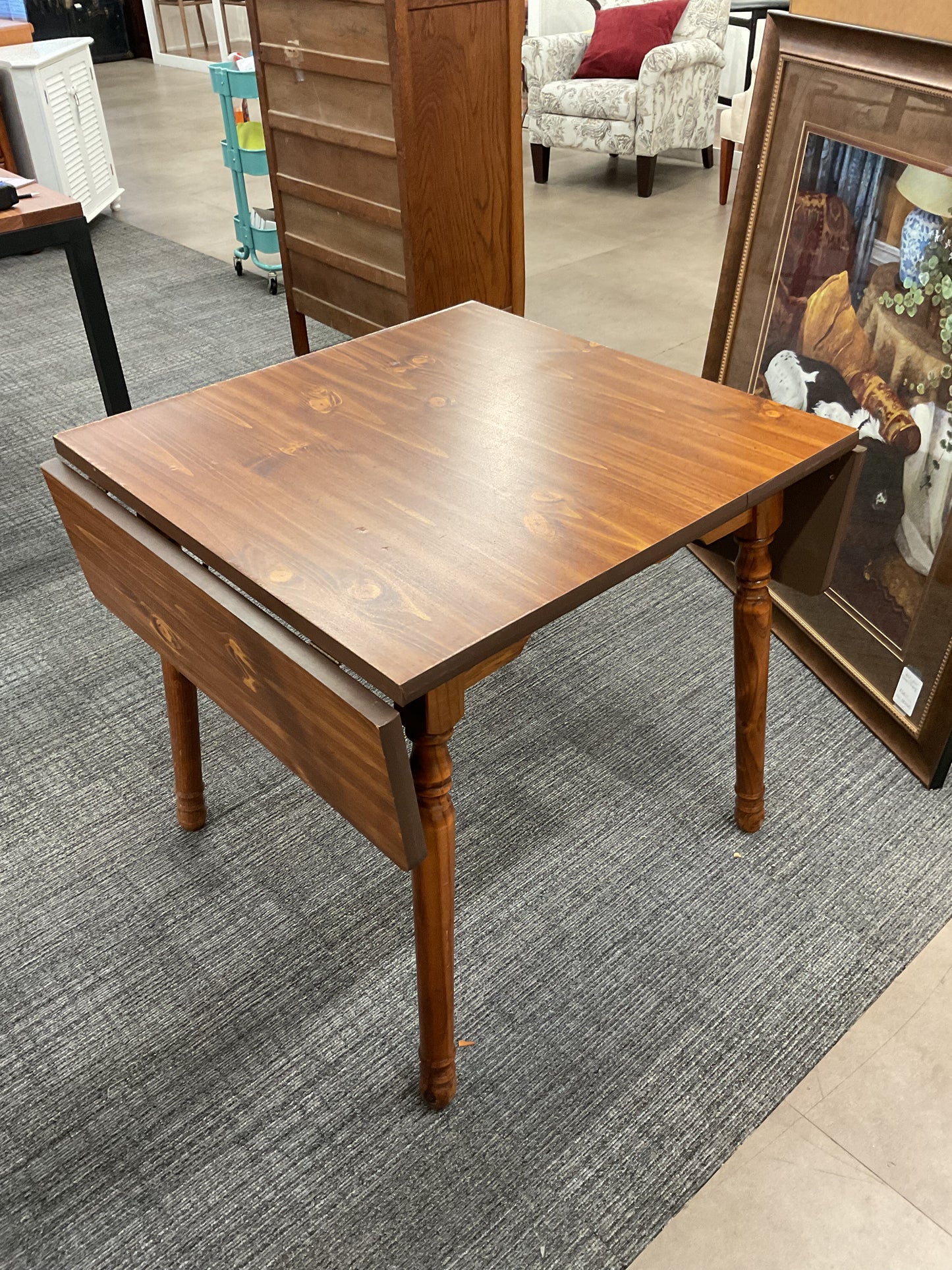 Square Drop Leaf Table