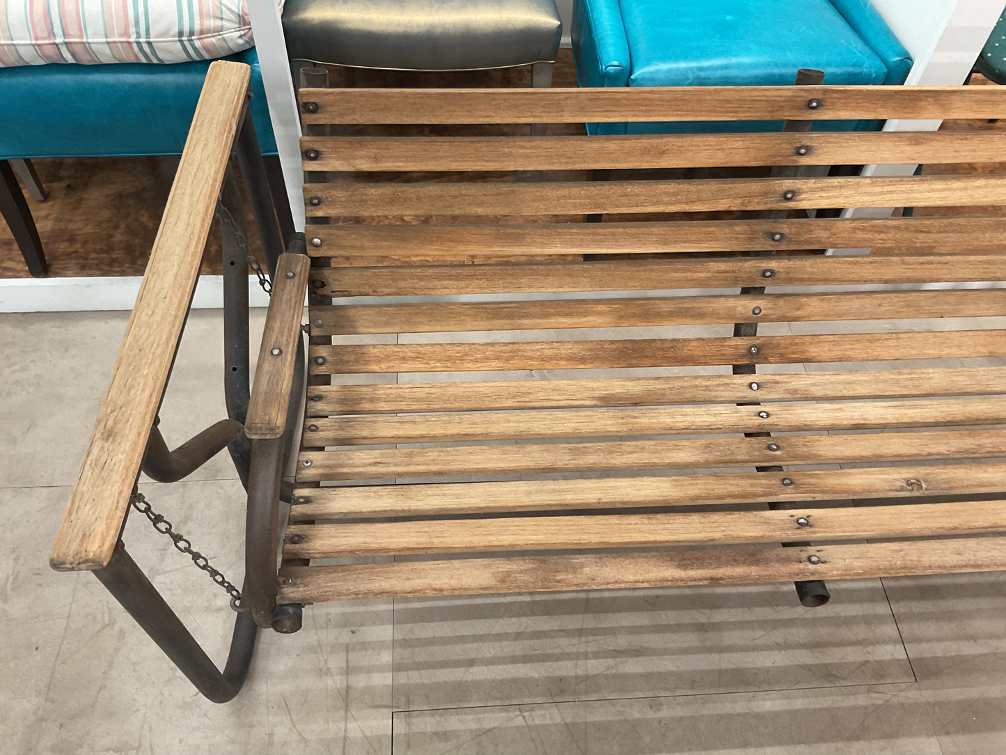 Outdoor Patio Glider Bench