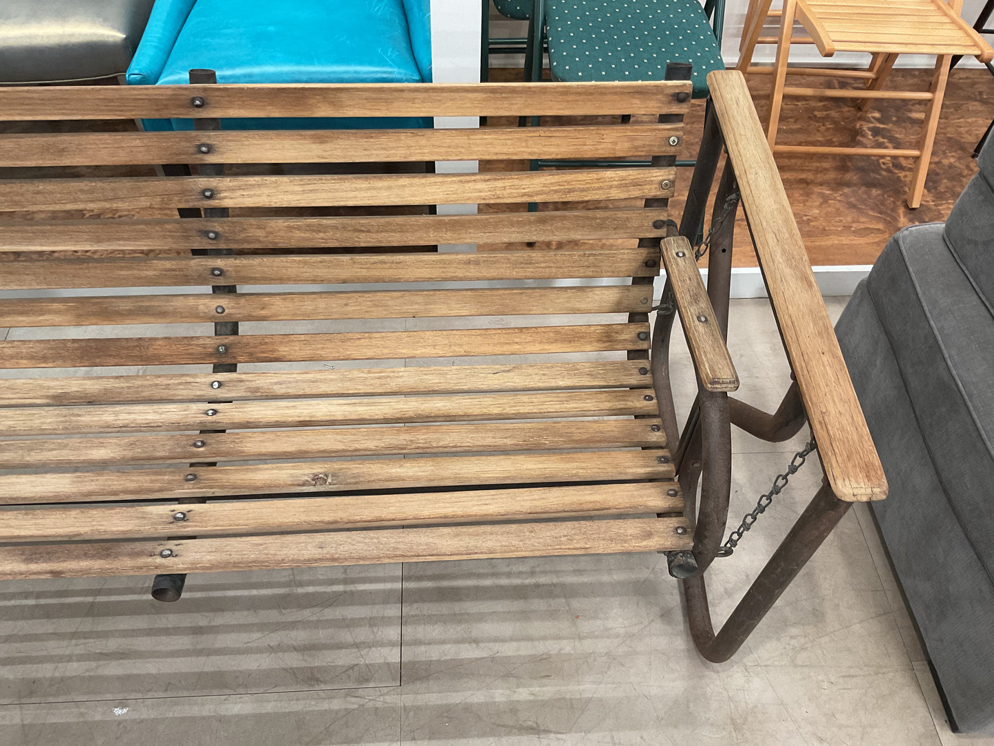 Outdoor Patio Glider Bench