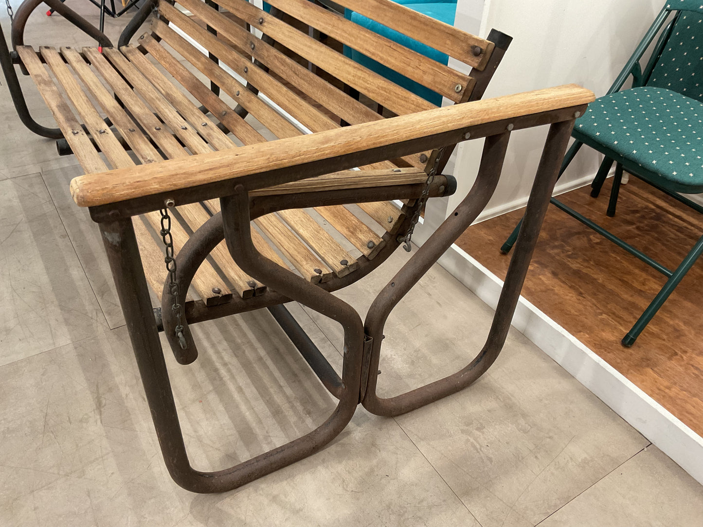 Outdoor Patio Glider Bench