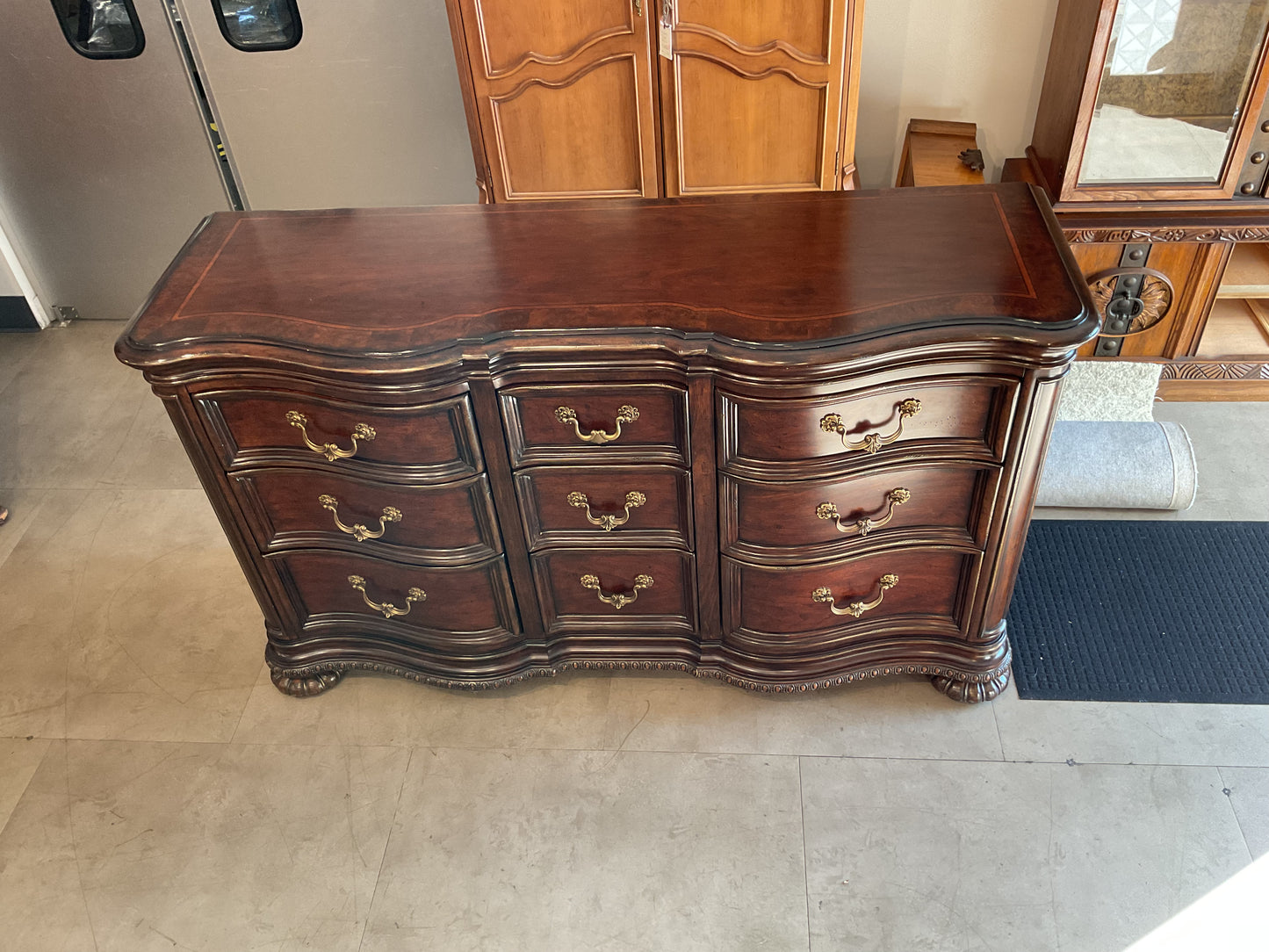 Gold Handle Dresser