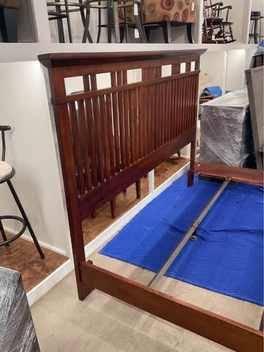 King Lattice Bed Frame(B211)