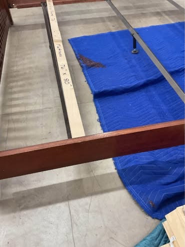 King Lattice Bed Frame(B211)