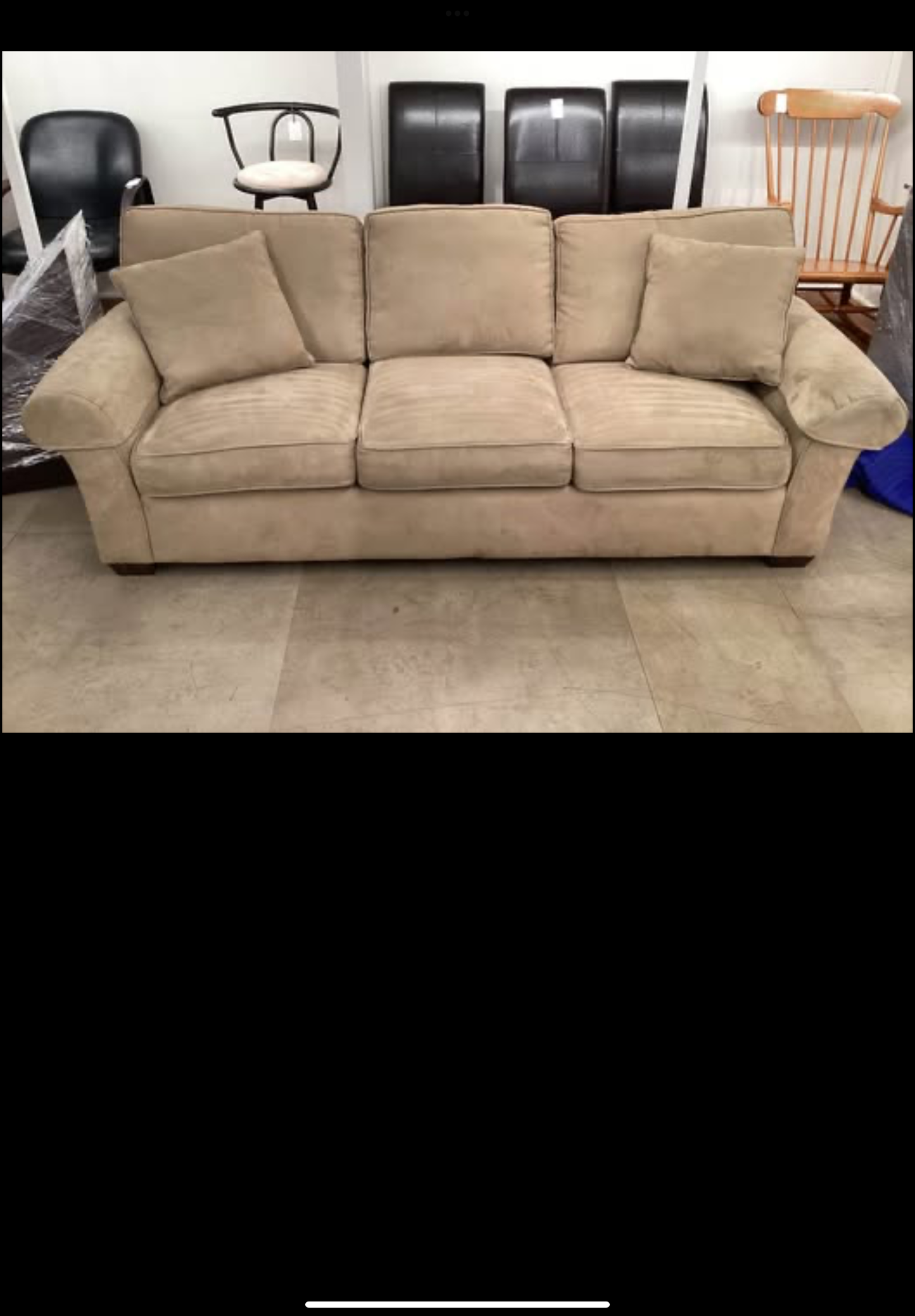 Flexsteel Tan Sofa