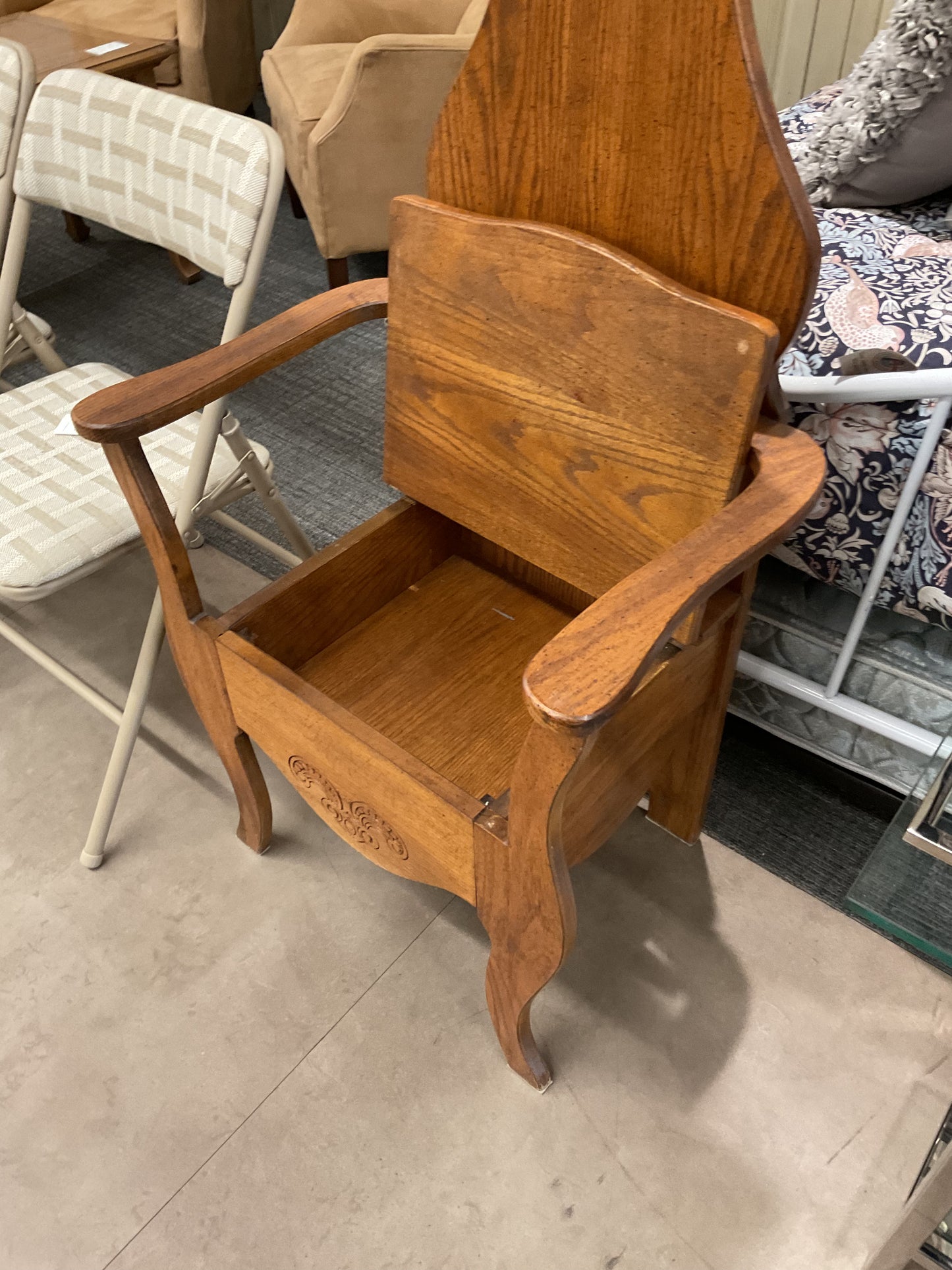 Antique Entryway Chair