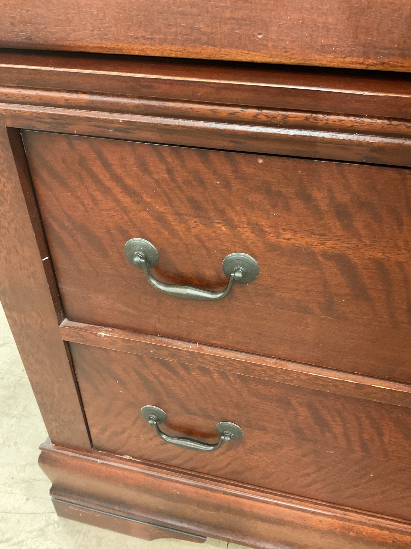 Dark Brown 2 Piece Armoire
