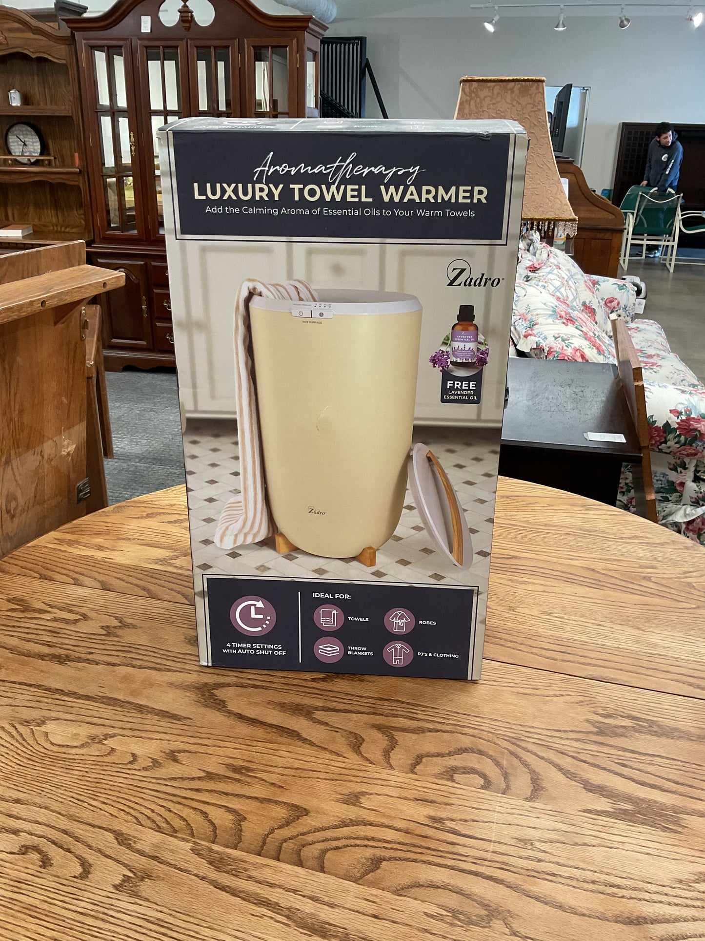 Luxury towel warmer