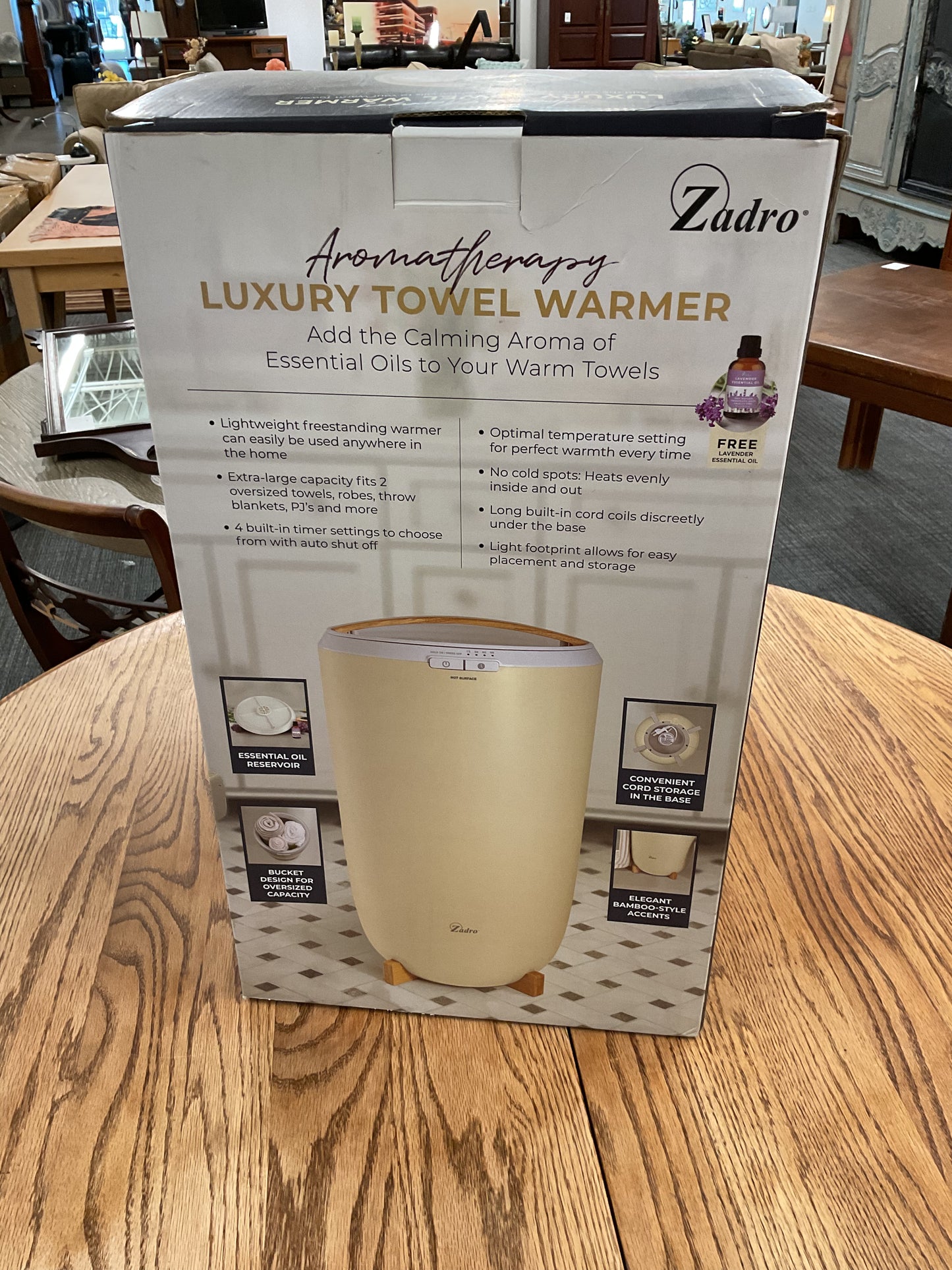 Luxury towel warmer