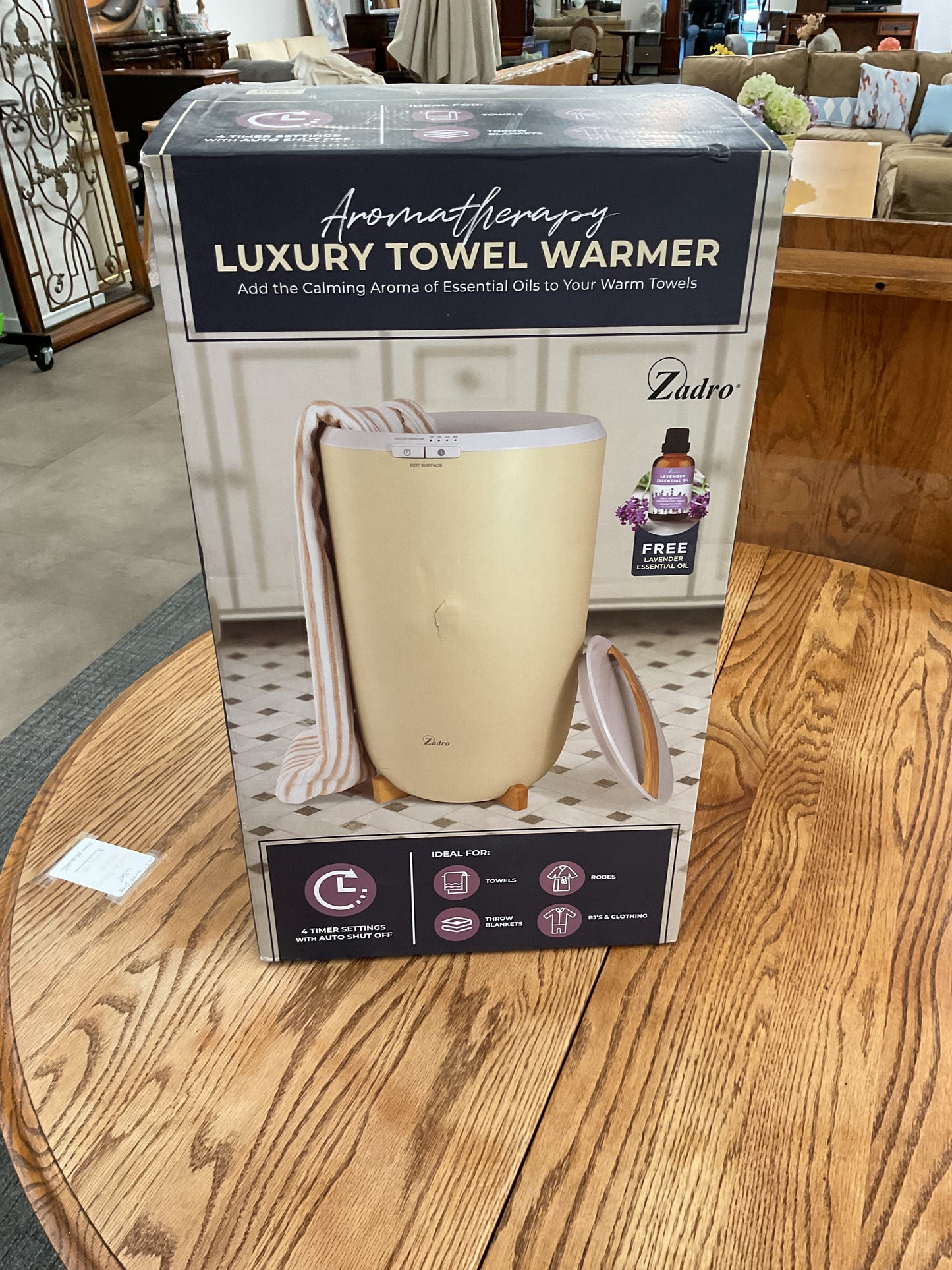 Luxury towel warmer
