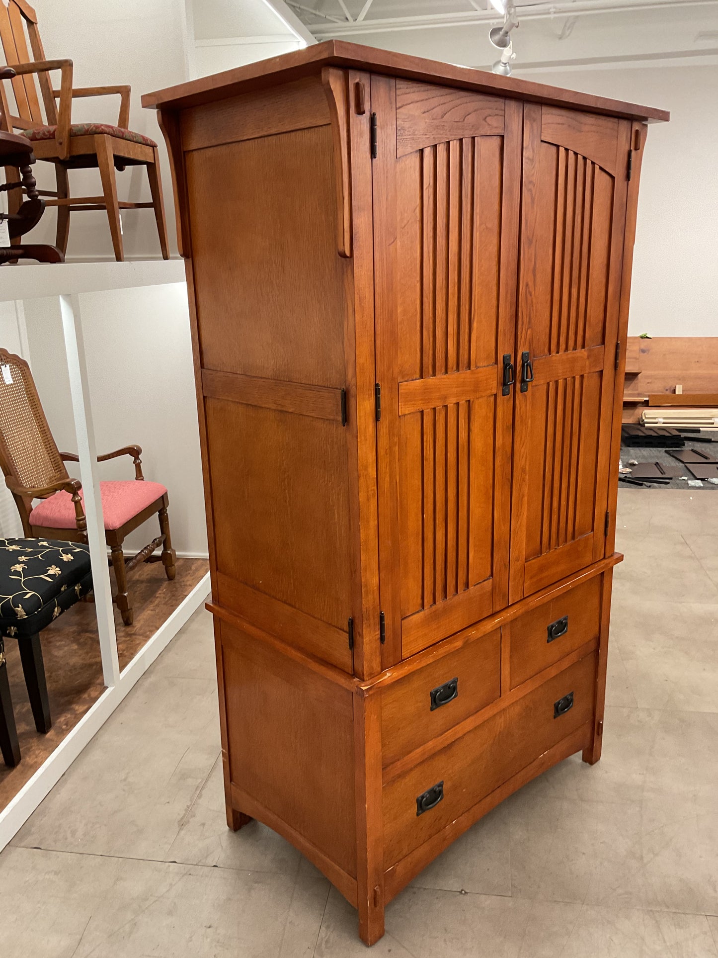 Winter Cabin Armoire