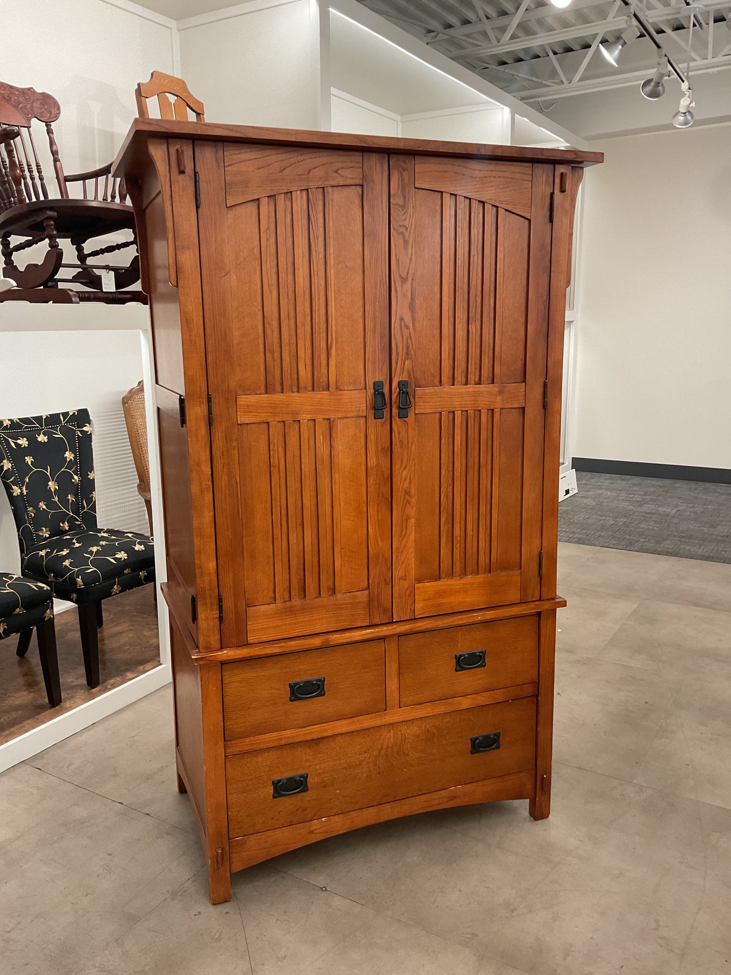 Winter Cabin Armoire