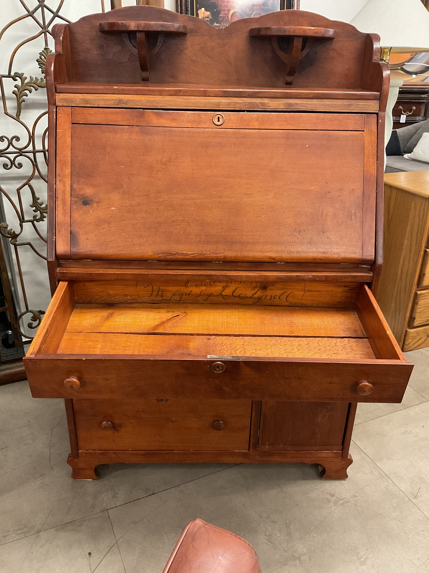 1903 Slant top secretary