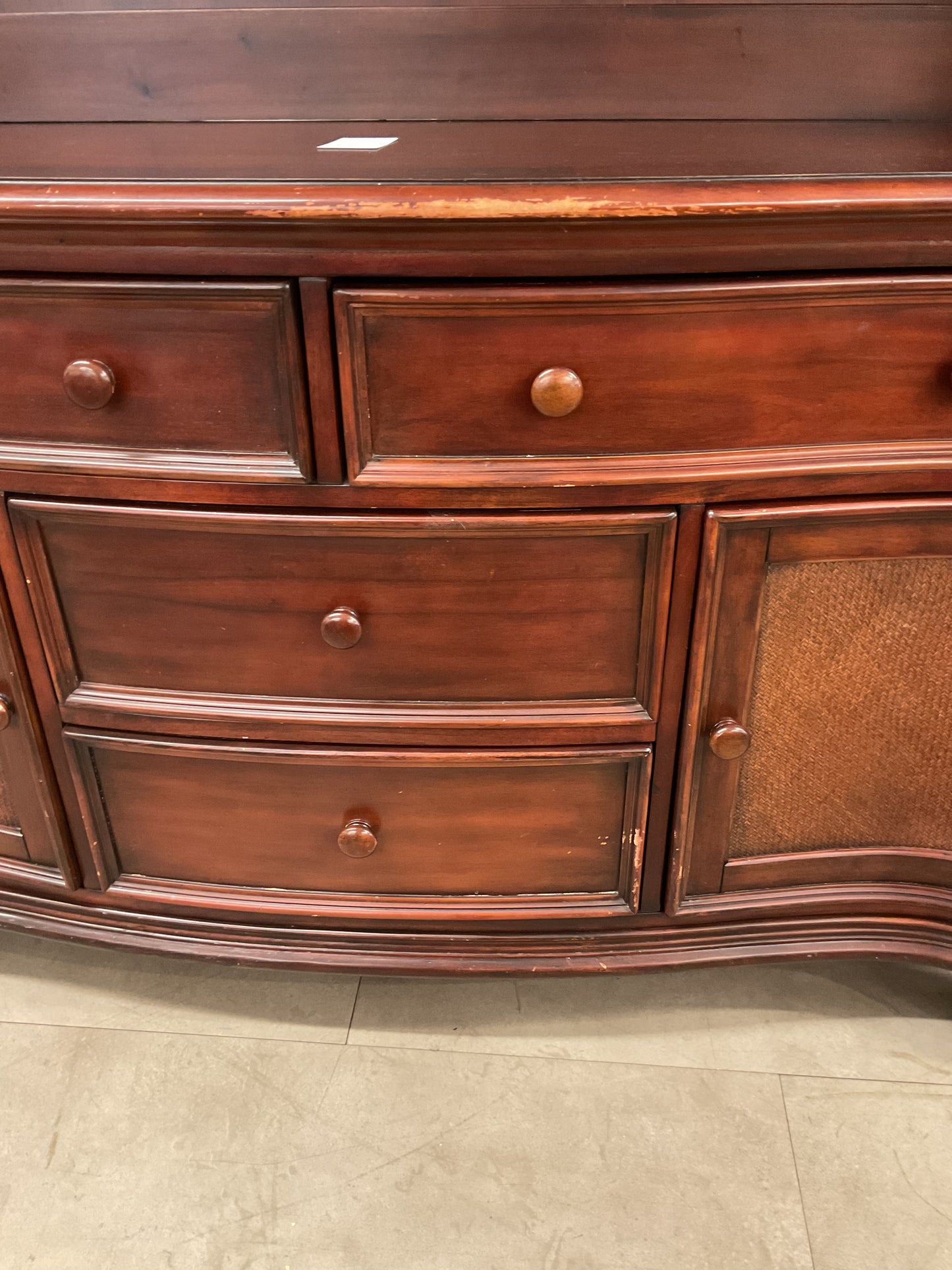 Mooney’s dresser with hutch top