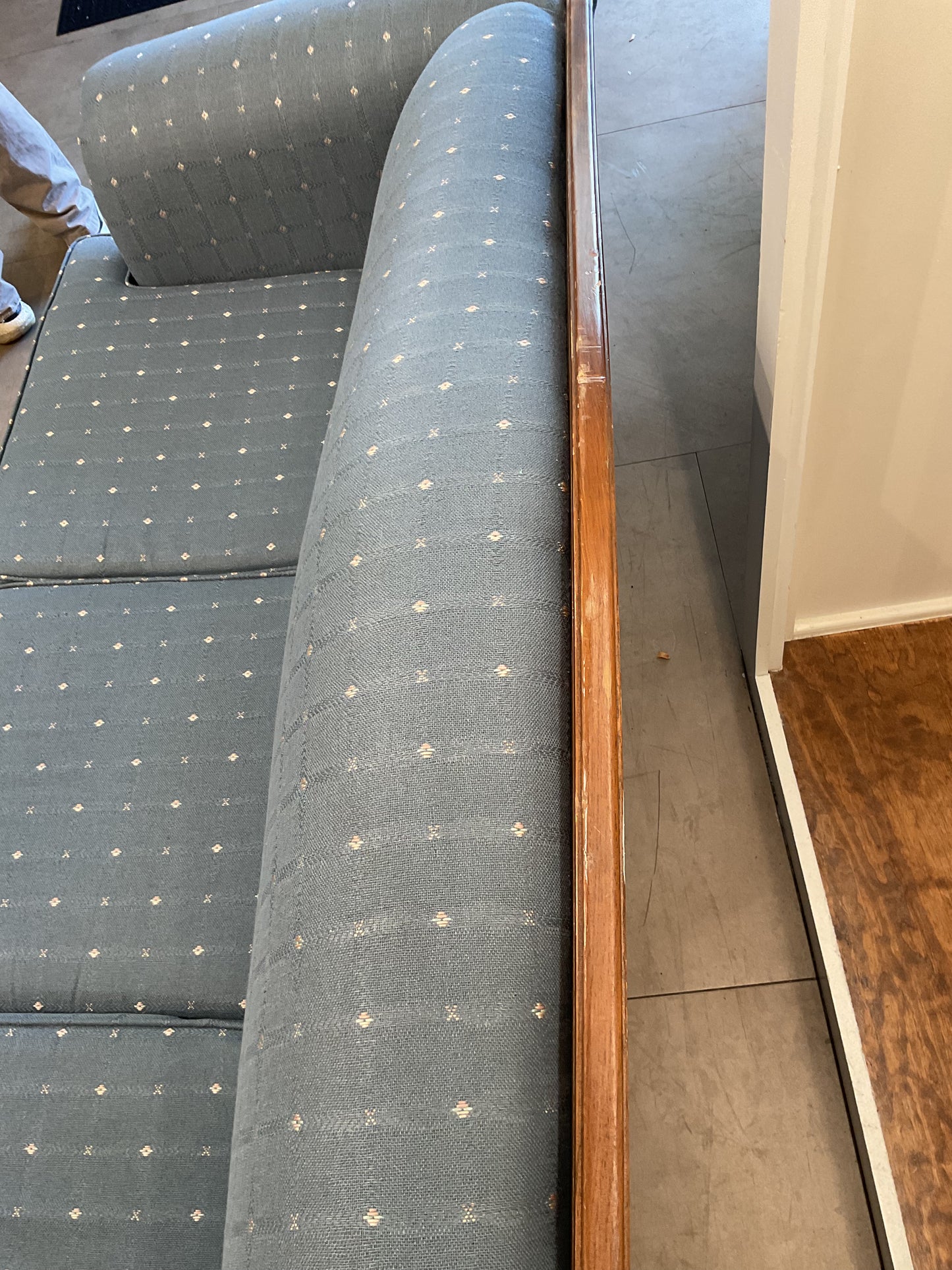 Blue Whistle Sofa