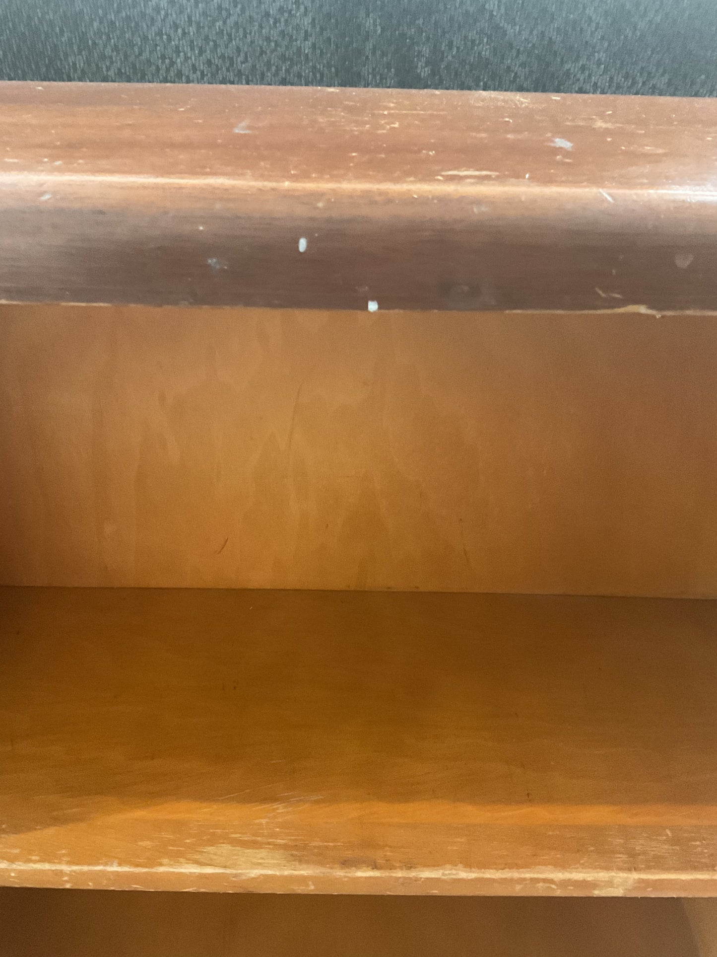 Old Wooden Bookshelf
