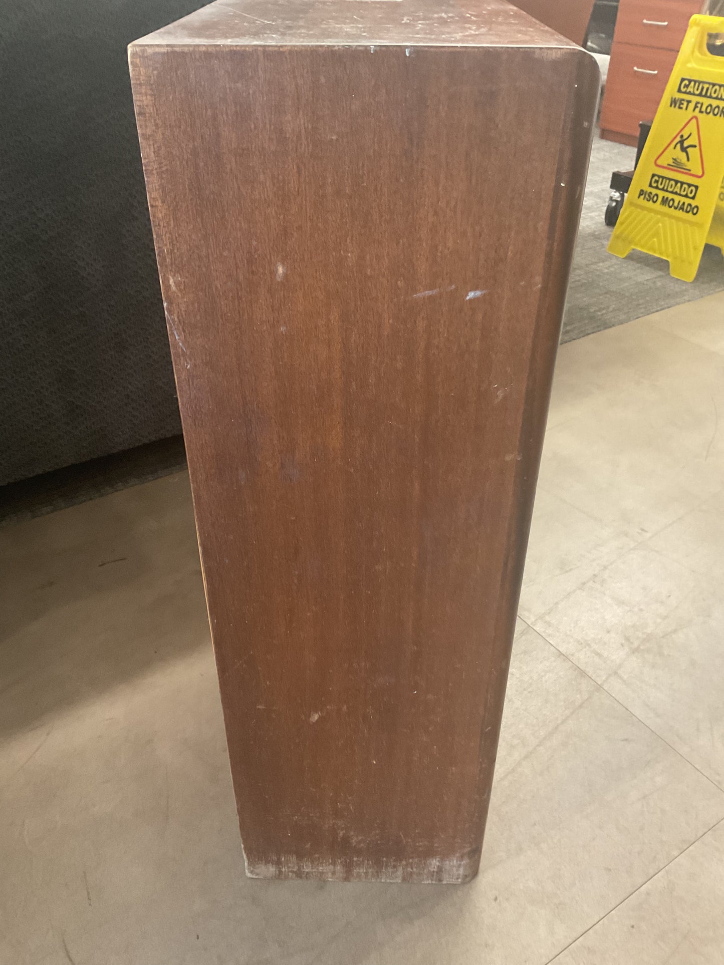 Old Wooden Bookshelf