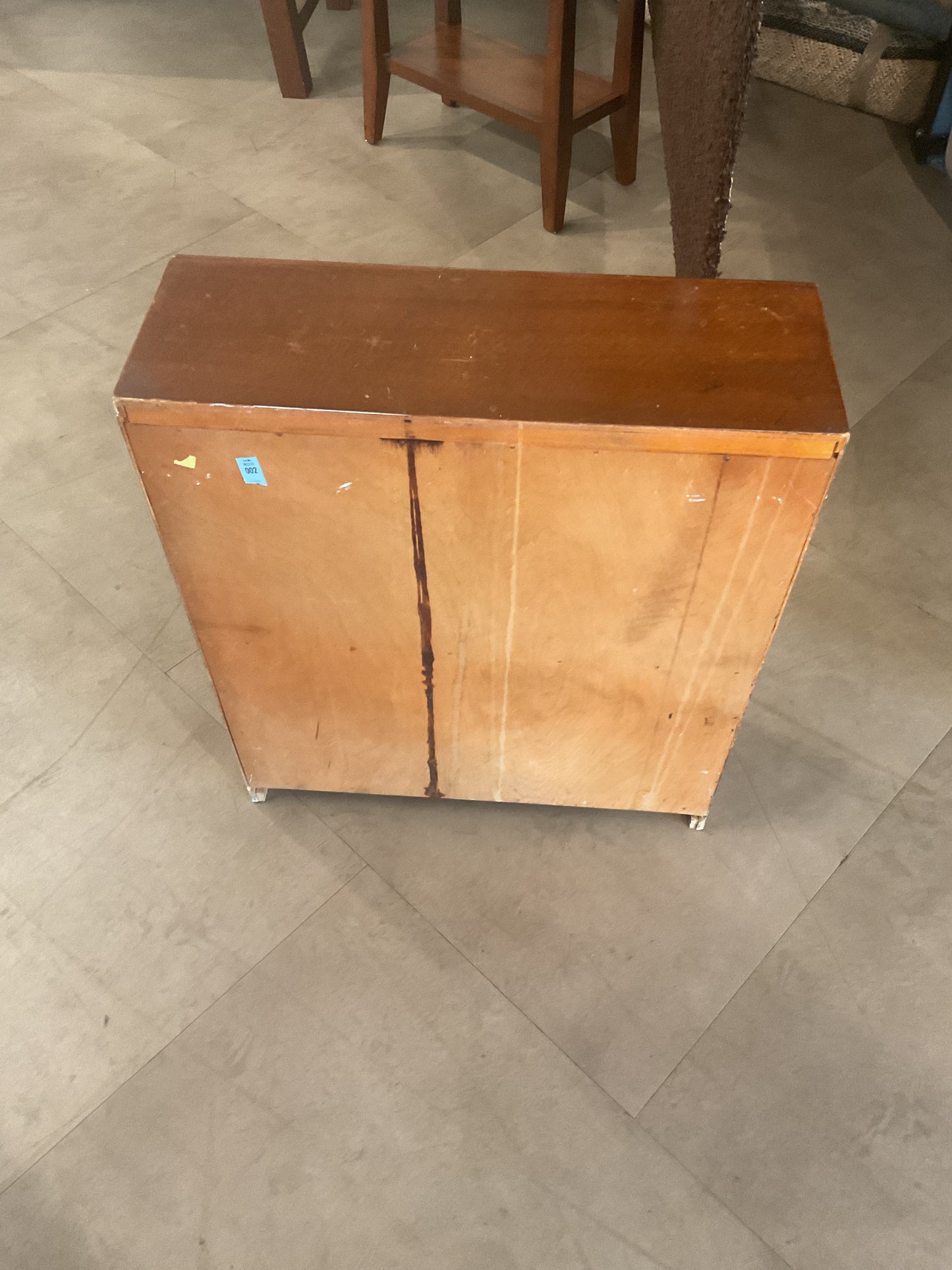 Old Wooden Bookshelf