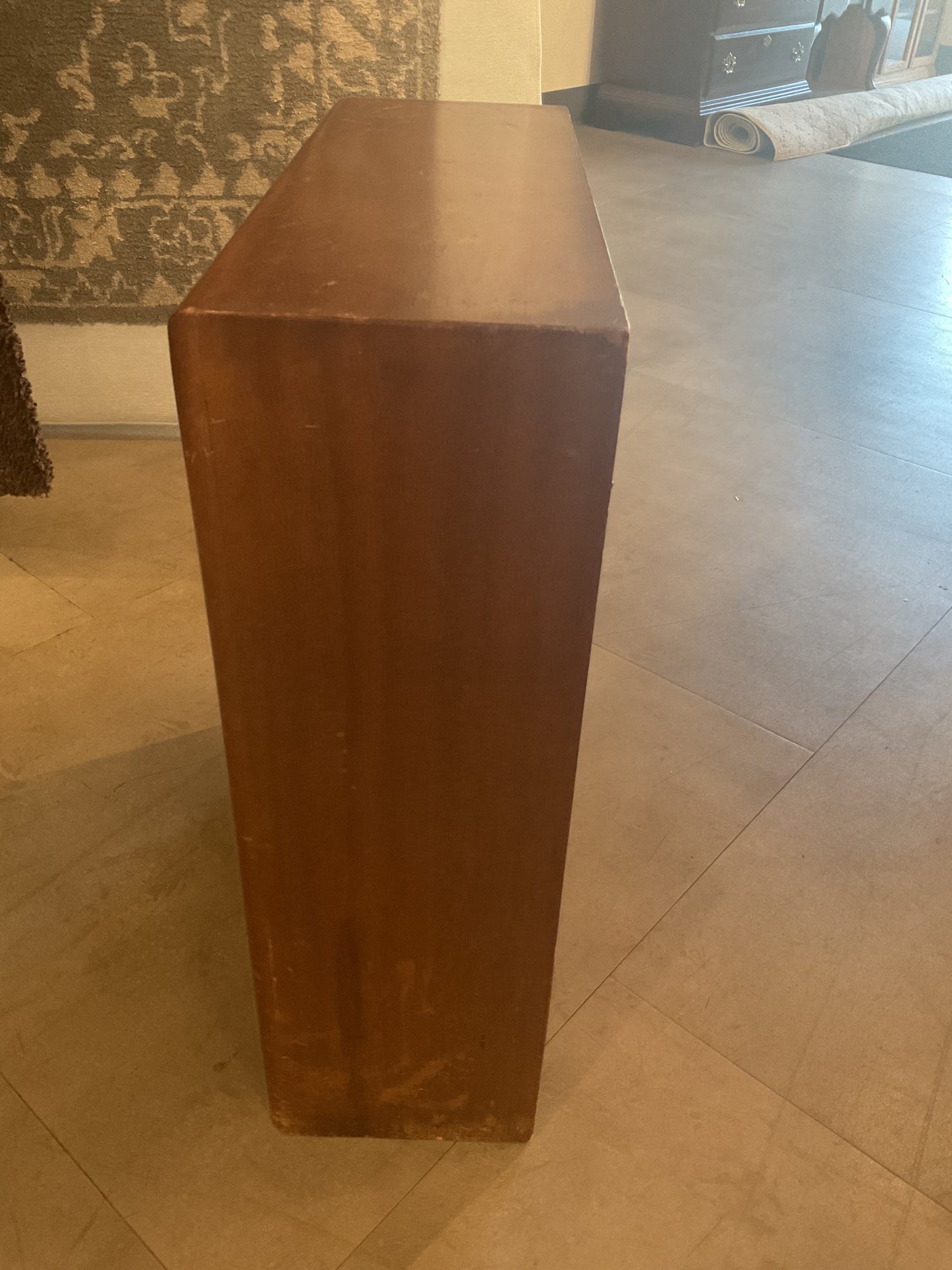 Old Wooden Bookshelf