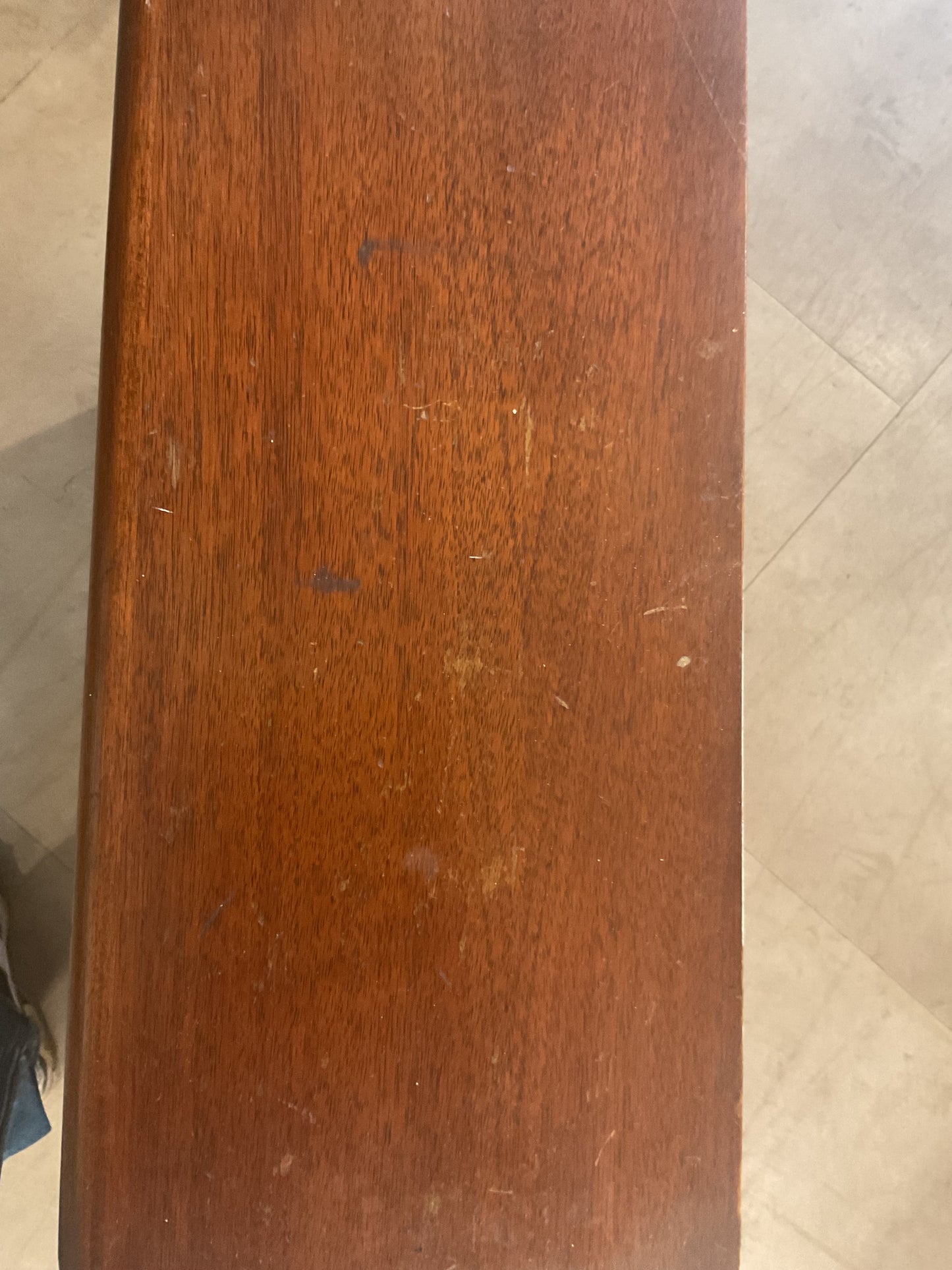 Old Wooden Bookshelf