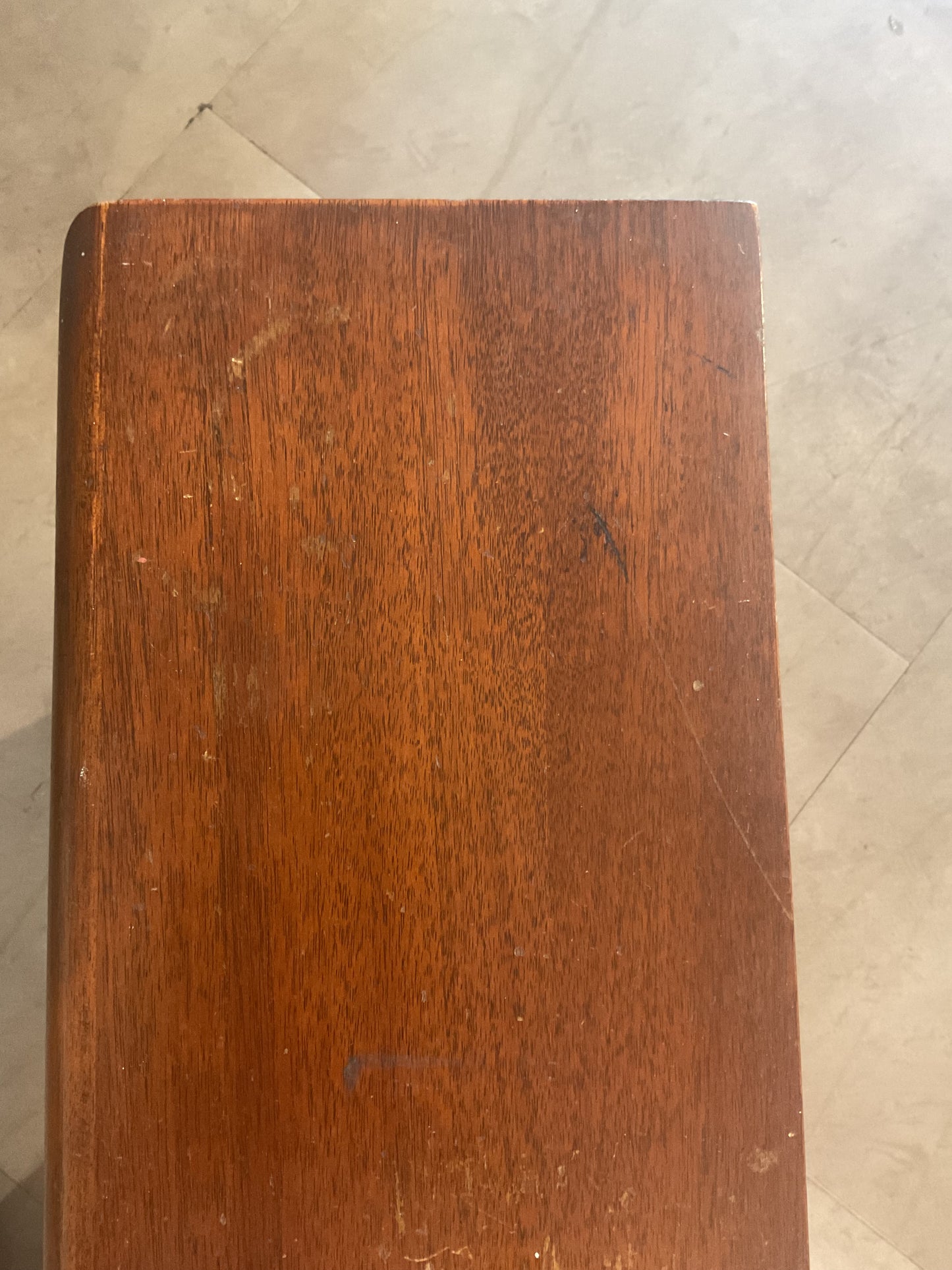 Old Wooden Bookshelf