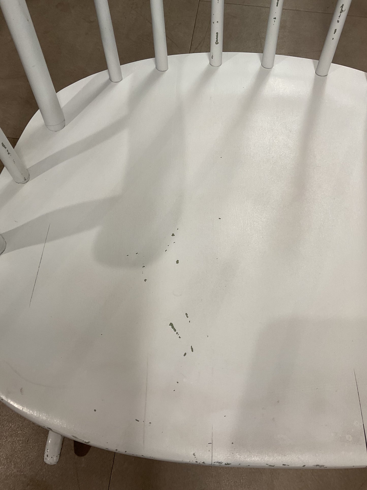 Painted White Rocker