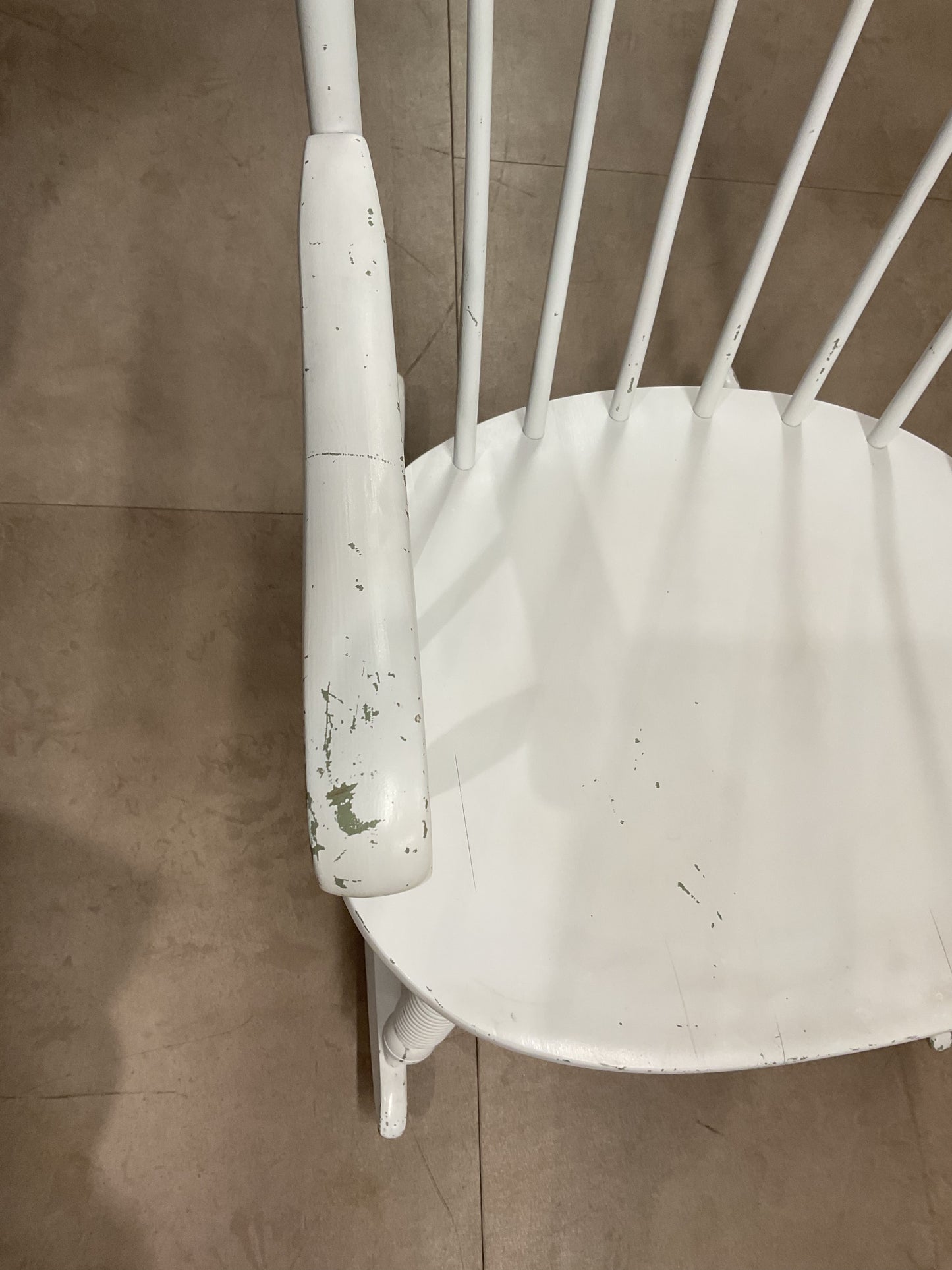 Painted White Rocker