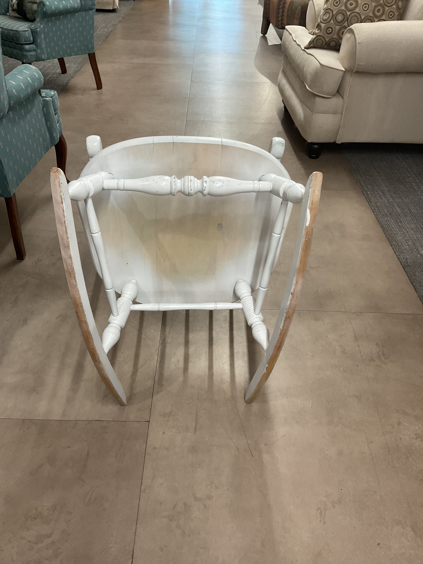 Painted White Rocker