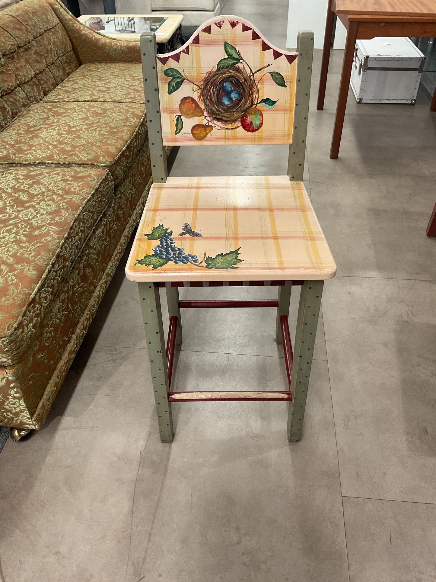 Decorative Counter Chair #1