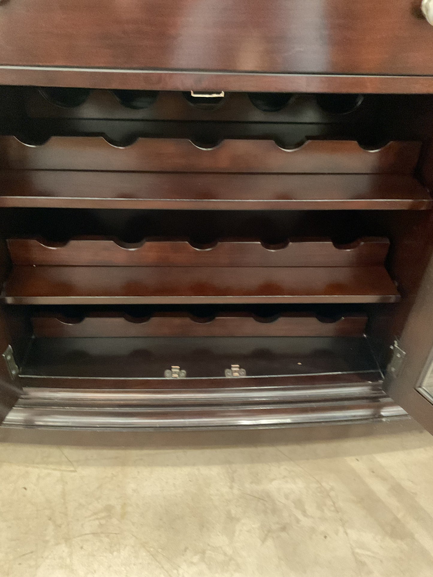 Dark Wood Side Board