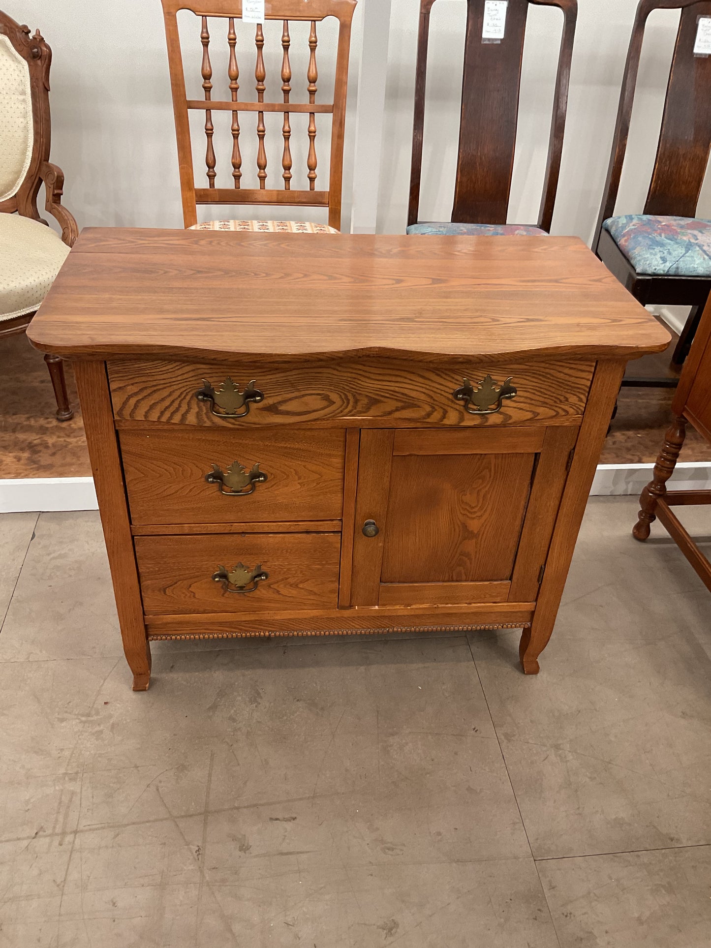 Vintage Oak Cabinet