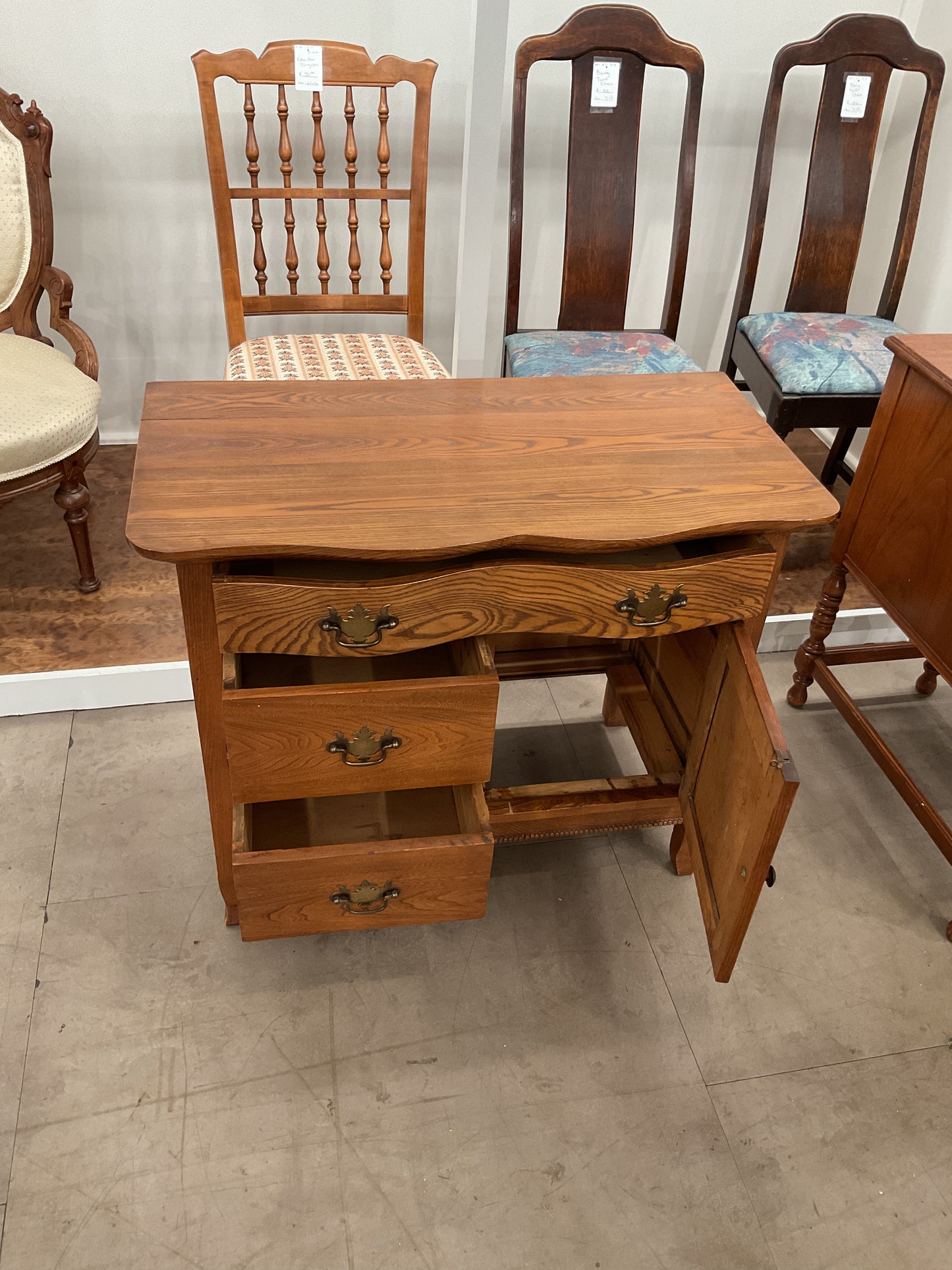 Vintage Oak Cabinet