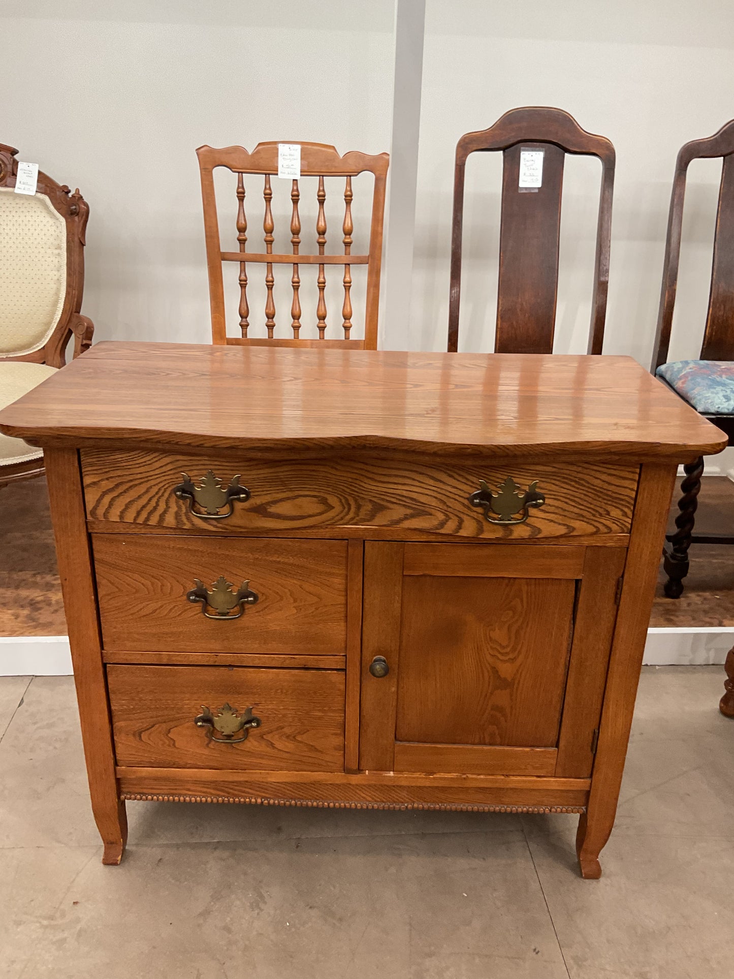 Vintage Oak Cabinet
