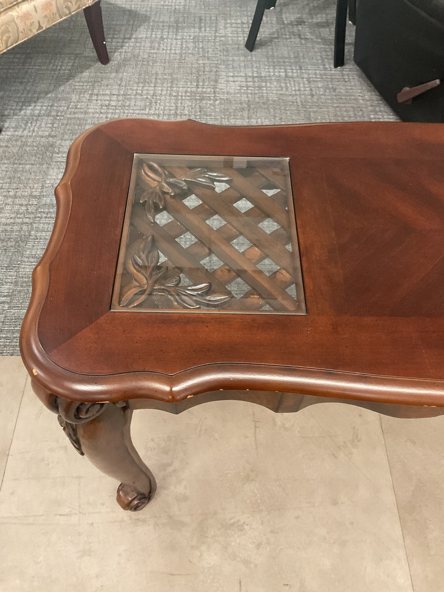 Dark Wood Sofa Table